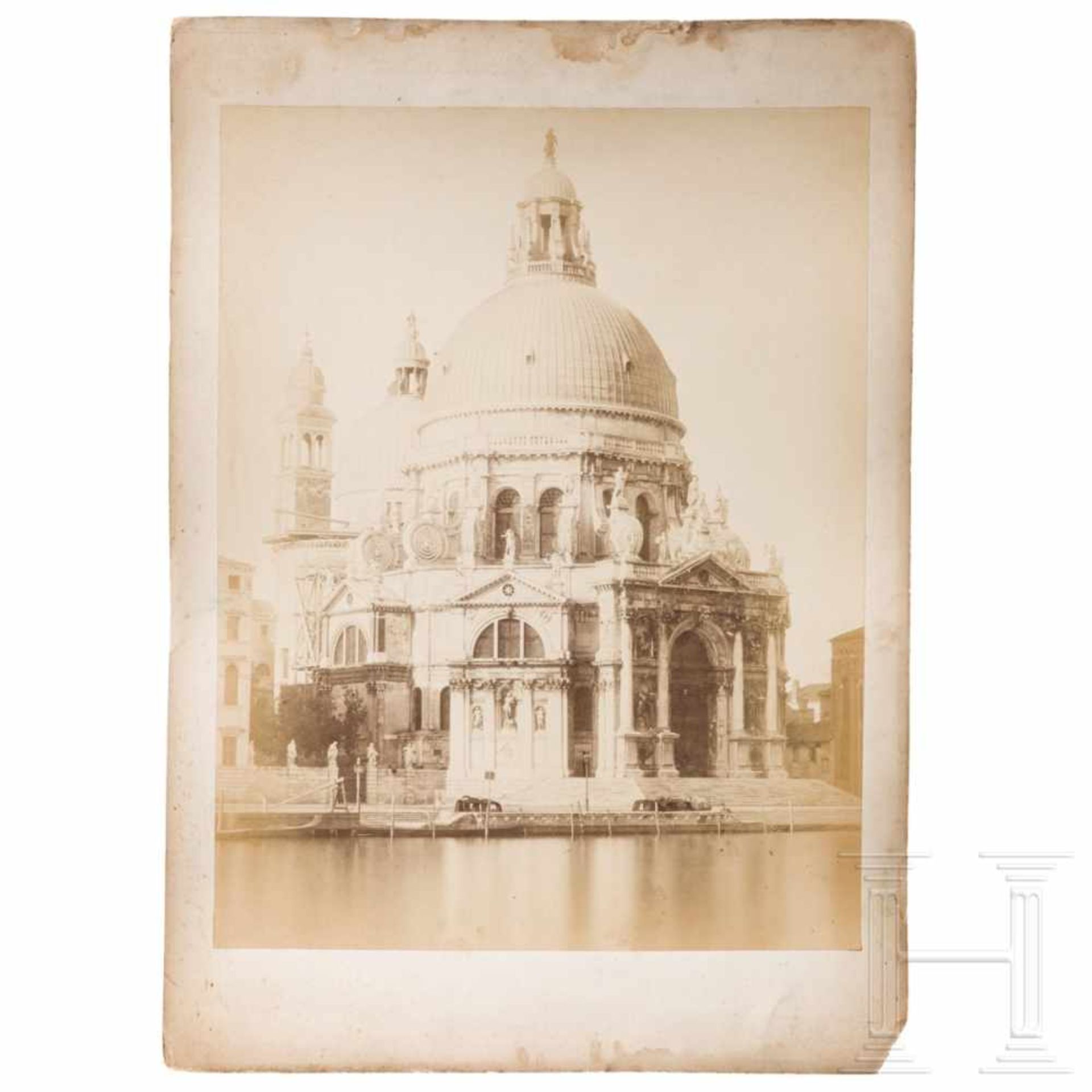 Neun Fotografien, Venedig/Italien, um 1880 - Bild 2 aus 3