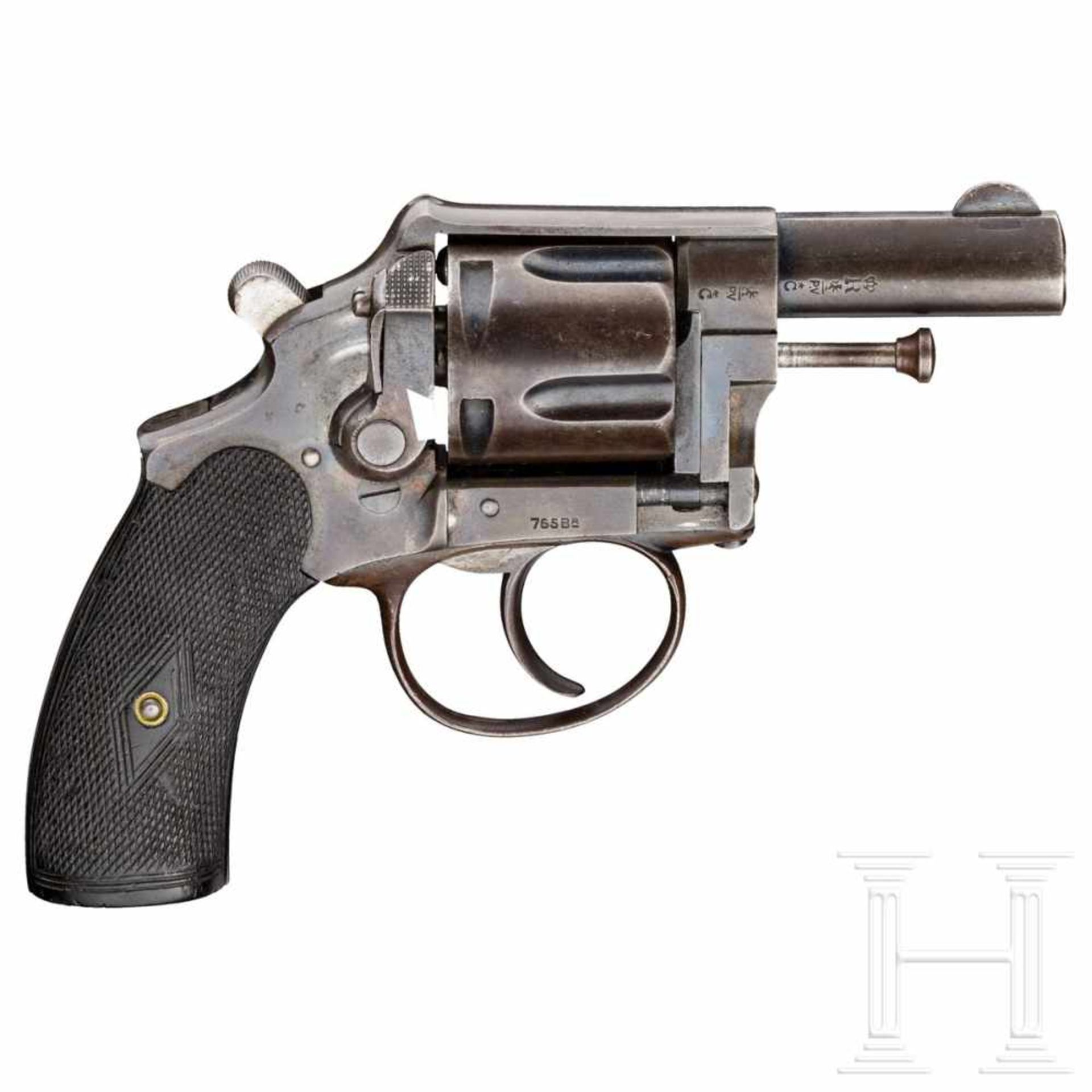 Belgien - Revolver Oury, Polizei, um 1910