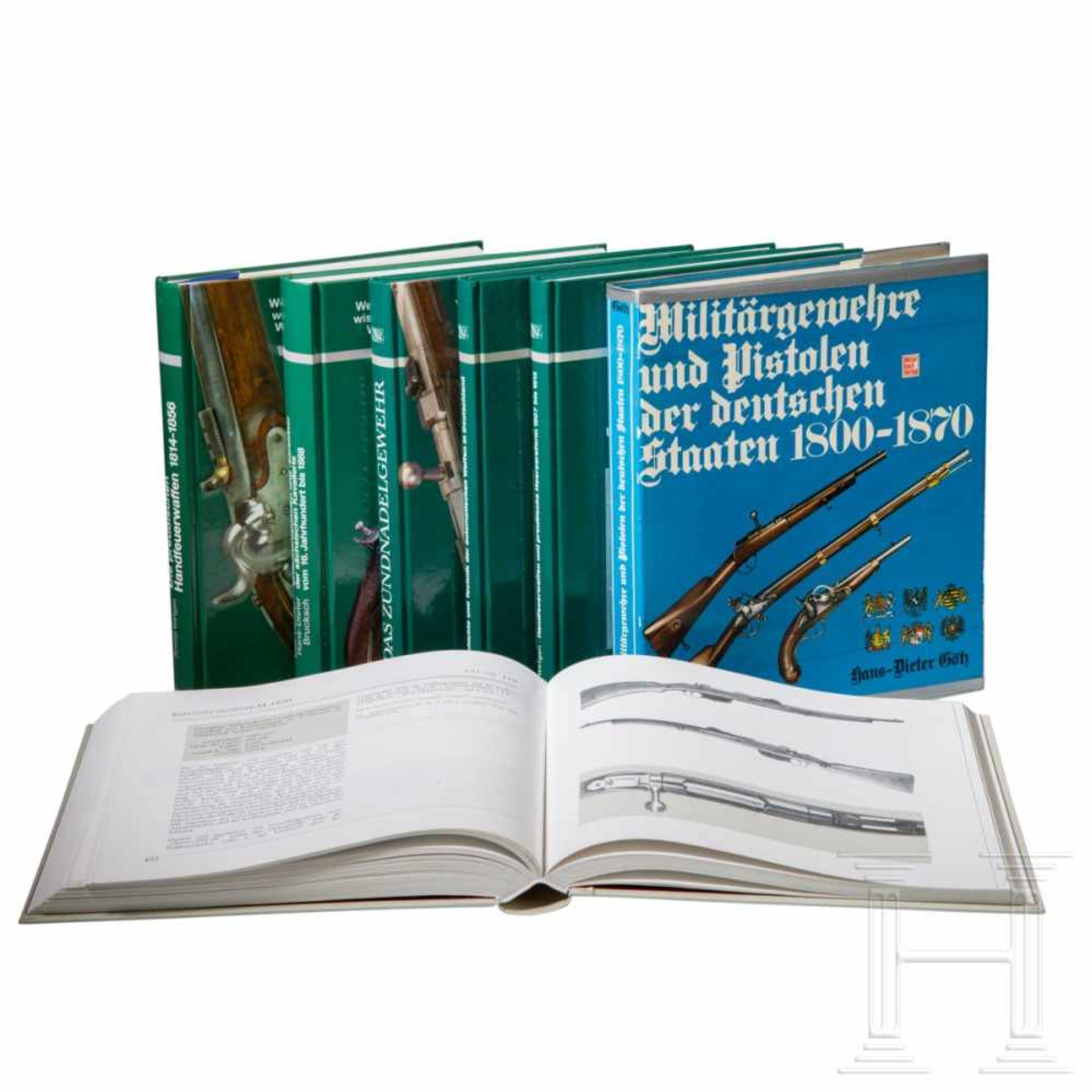 Sammlung Literatur zum Thema Ordonnanzwaffen