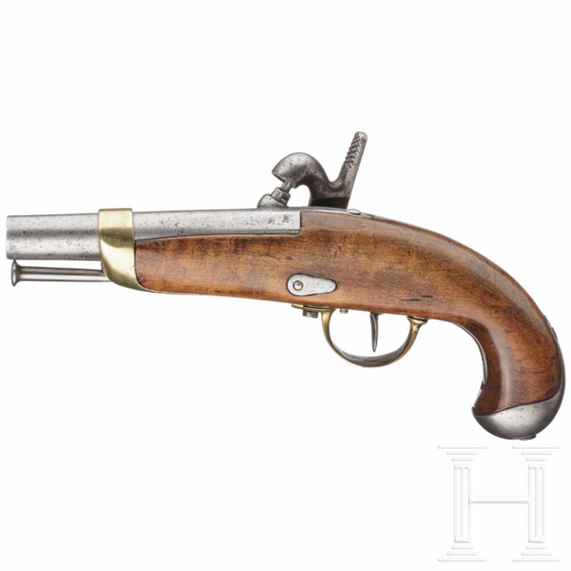 Gendarmeriepistole, ähnl. M 1842 - Bild 2 aus 2