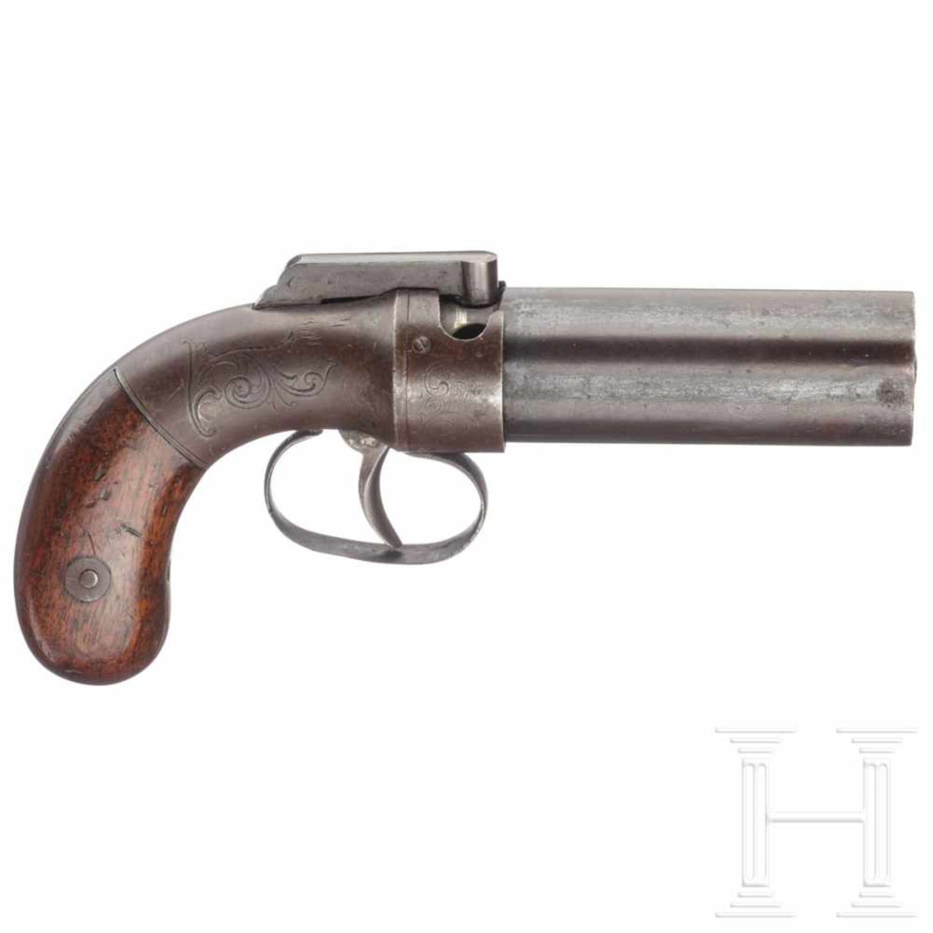 Bündelrevolver, Allen's Patent, um 1850