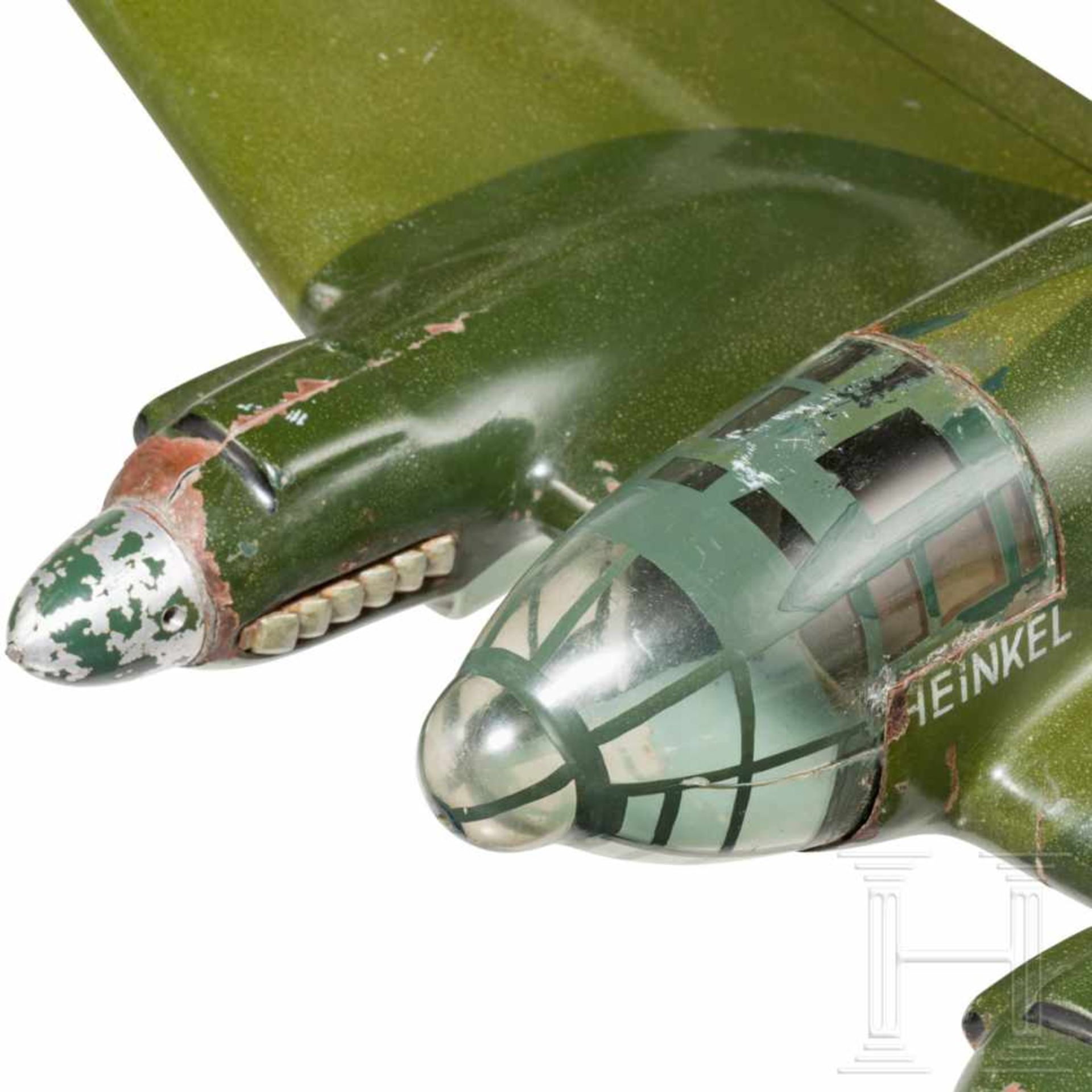 Werksmodell eines Heinkel He 111 Bombenflugzeuges - Bild 6 aus 6