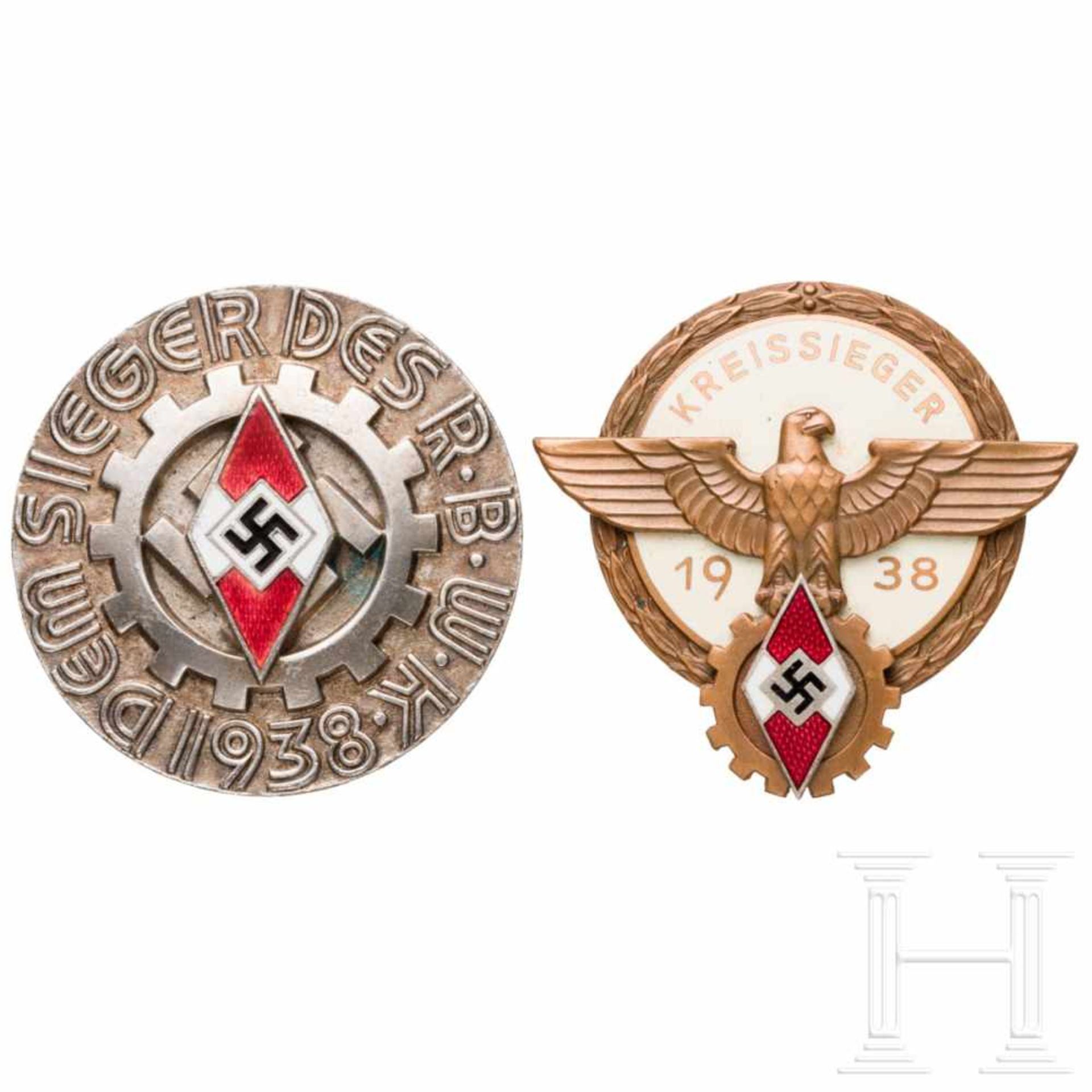 Kreissiegerabzeichen im Reichsberufswettkampf 1938
