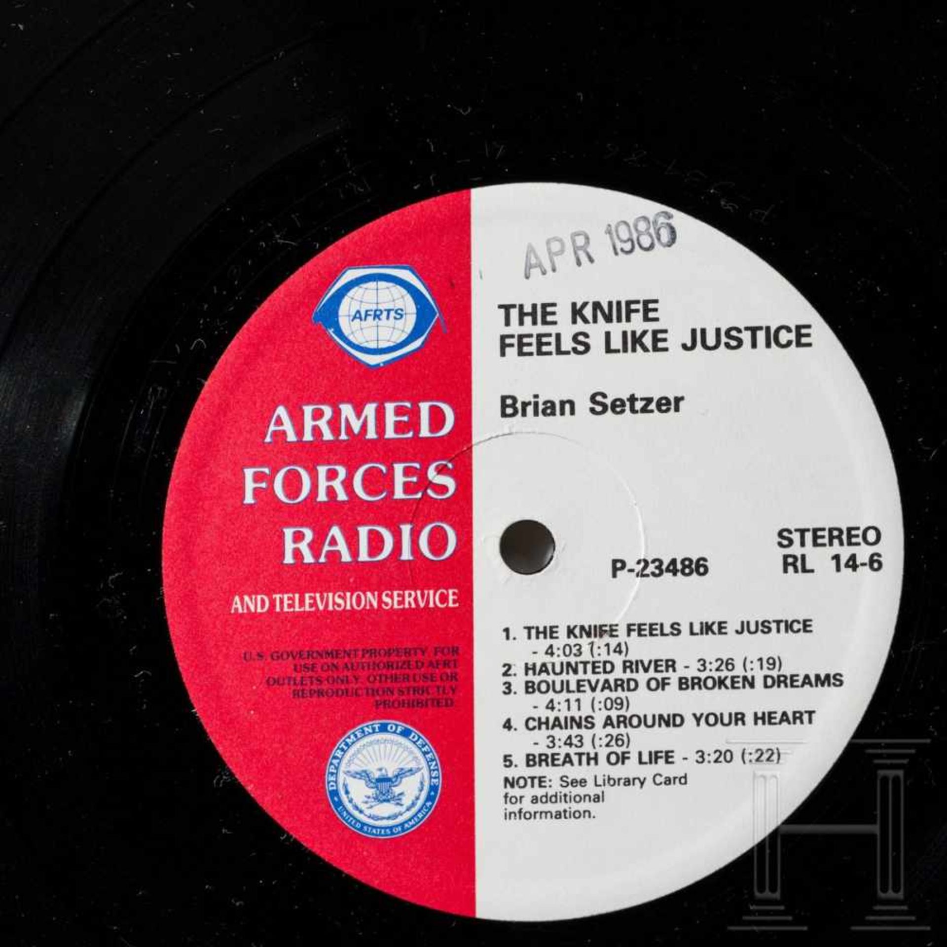Neun Schallplatten der AFRTS (Armed Forces Radio & Television Service) - Beatles und weitere - Bild 2 aus 10