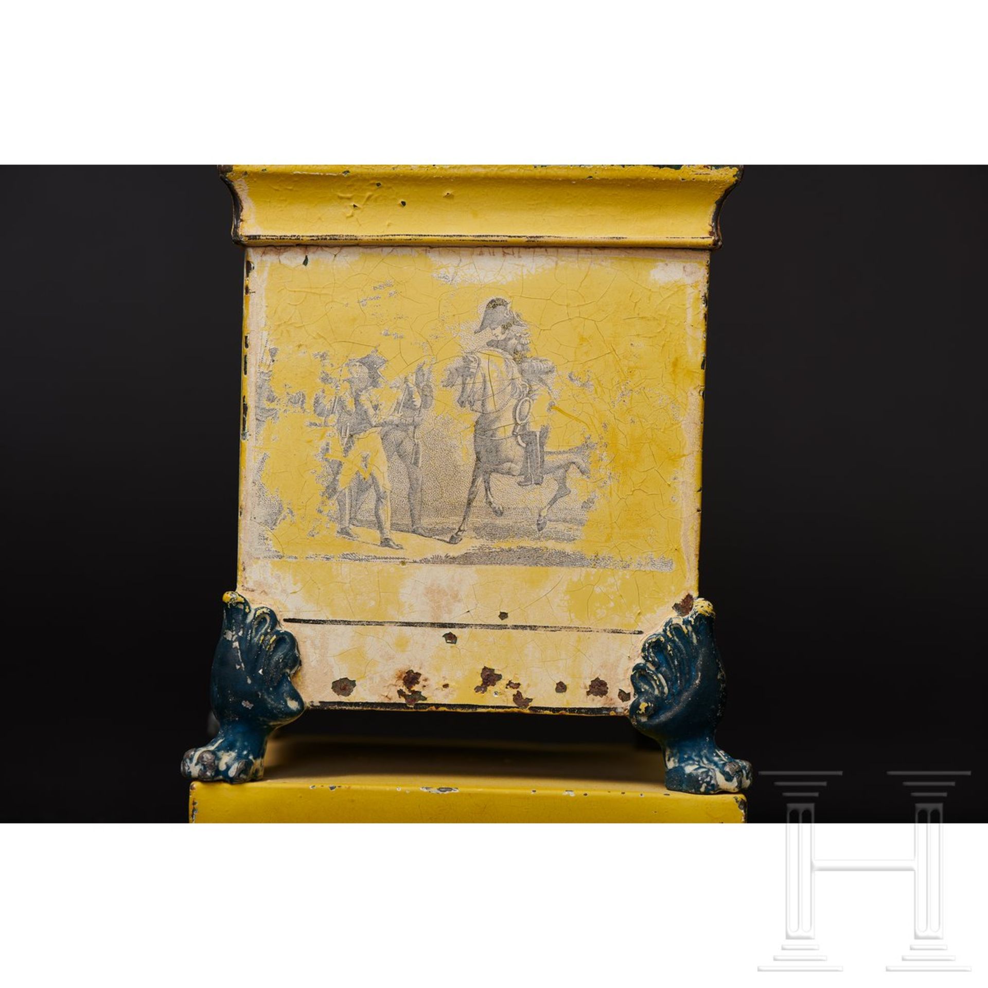 Cachepot mit figürlichen Szenen, Egyptian Revival, 1. Hälfte 19. Jhdt. - Image 4 of 14