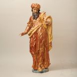 Skulptur eines alttestamentarischen Propheten (Abraham?), süddeutsch, 17. Jhdt.