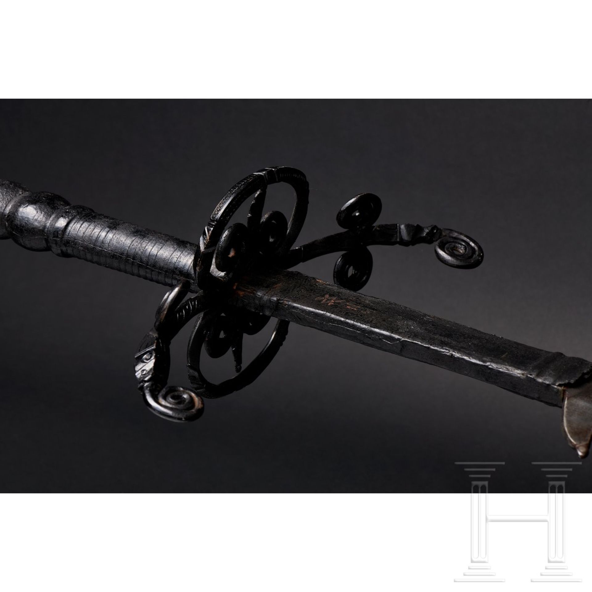 Großer geflammter Bidenhänder, süddeutsch, um 1580 - Bild 7 aus 26