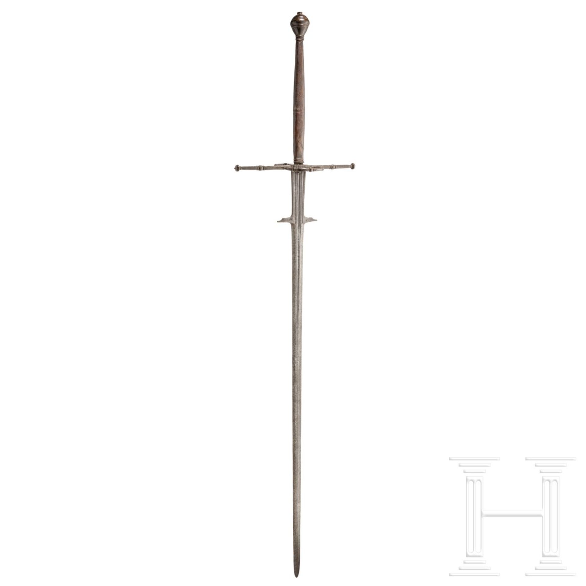 Zweihändiges Kampfschwert, Italien, um 1560 - Bild 16 aus 17