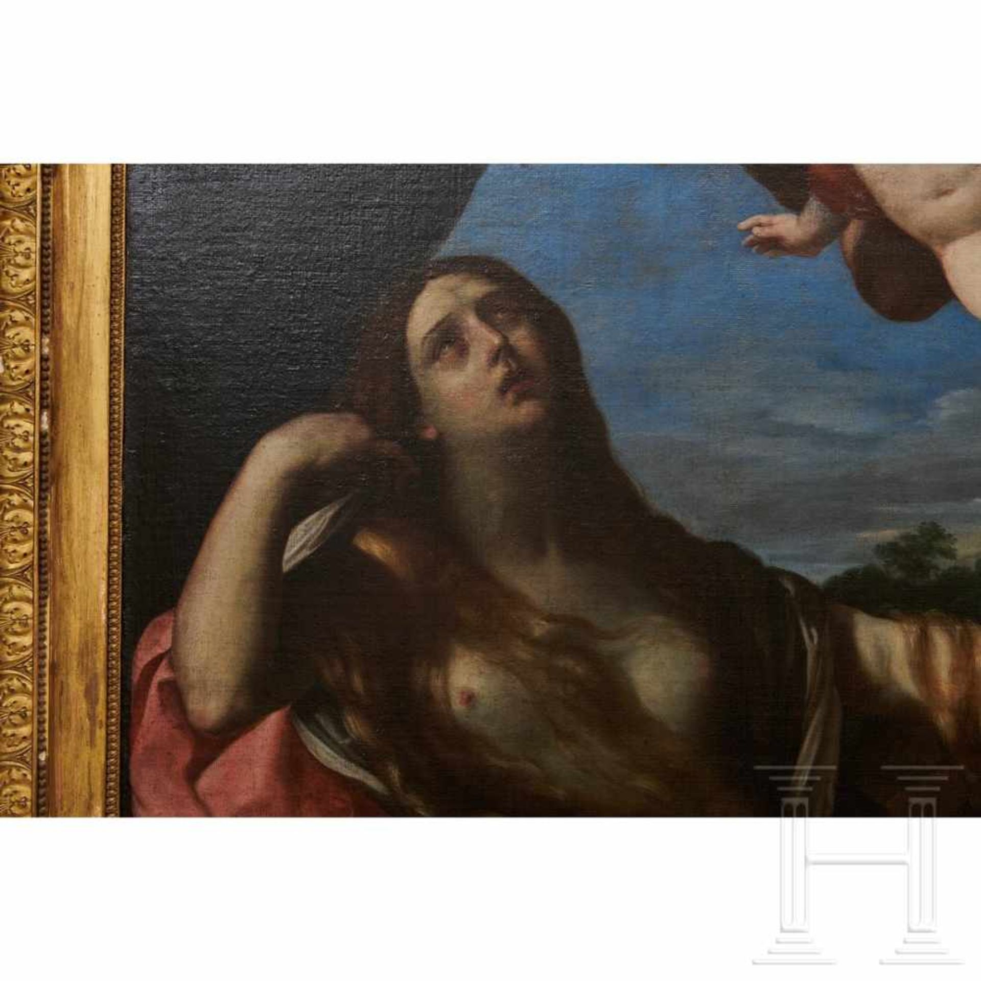 Die Heilige Magdalena, wohl Umkreis Guido Reni, 17. Jhdt. - Bild 4 aus 6