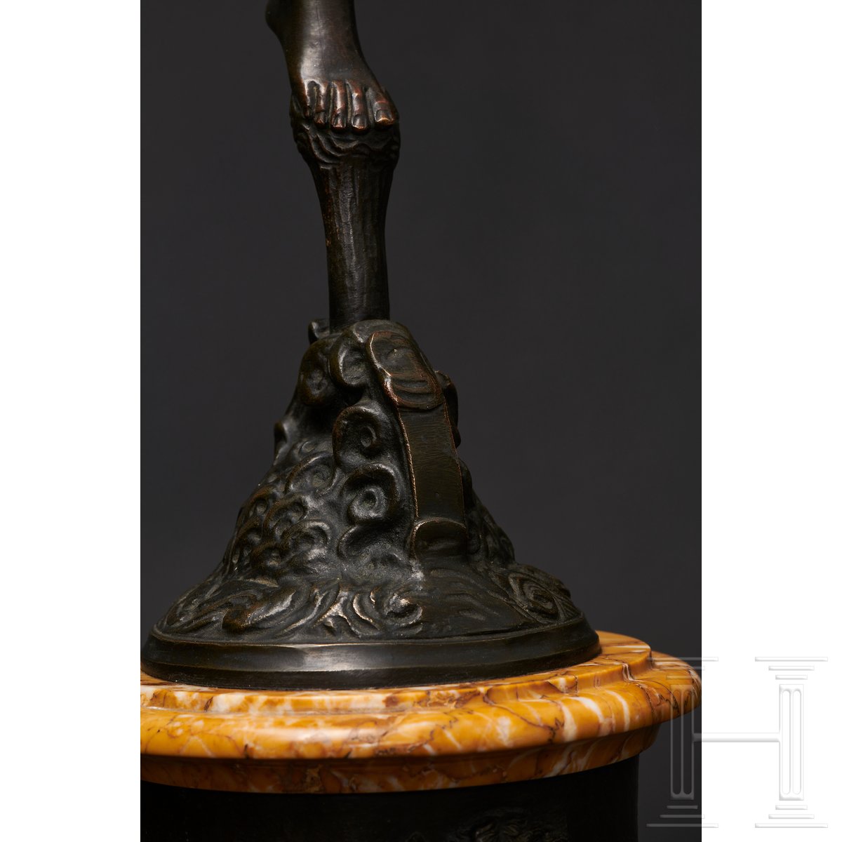 Fortuna in Bronze, nach Giambologna, Italien, 19. Jhdt. - Image 3 of 12