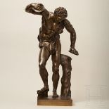 "Tanzender Faun" - klassizistische Bronze, Italien, 19. Jhdt.