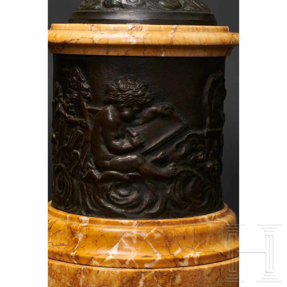 Fortuna in Bronze, nach Giambologna, Italien, 19. Jhdt. - Image 10 of 12