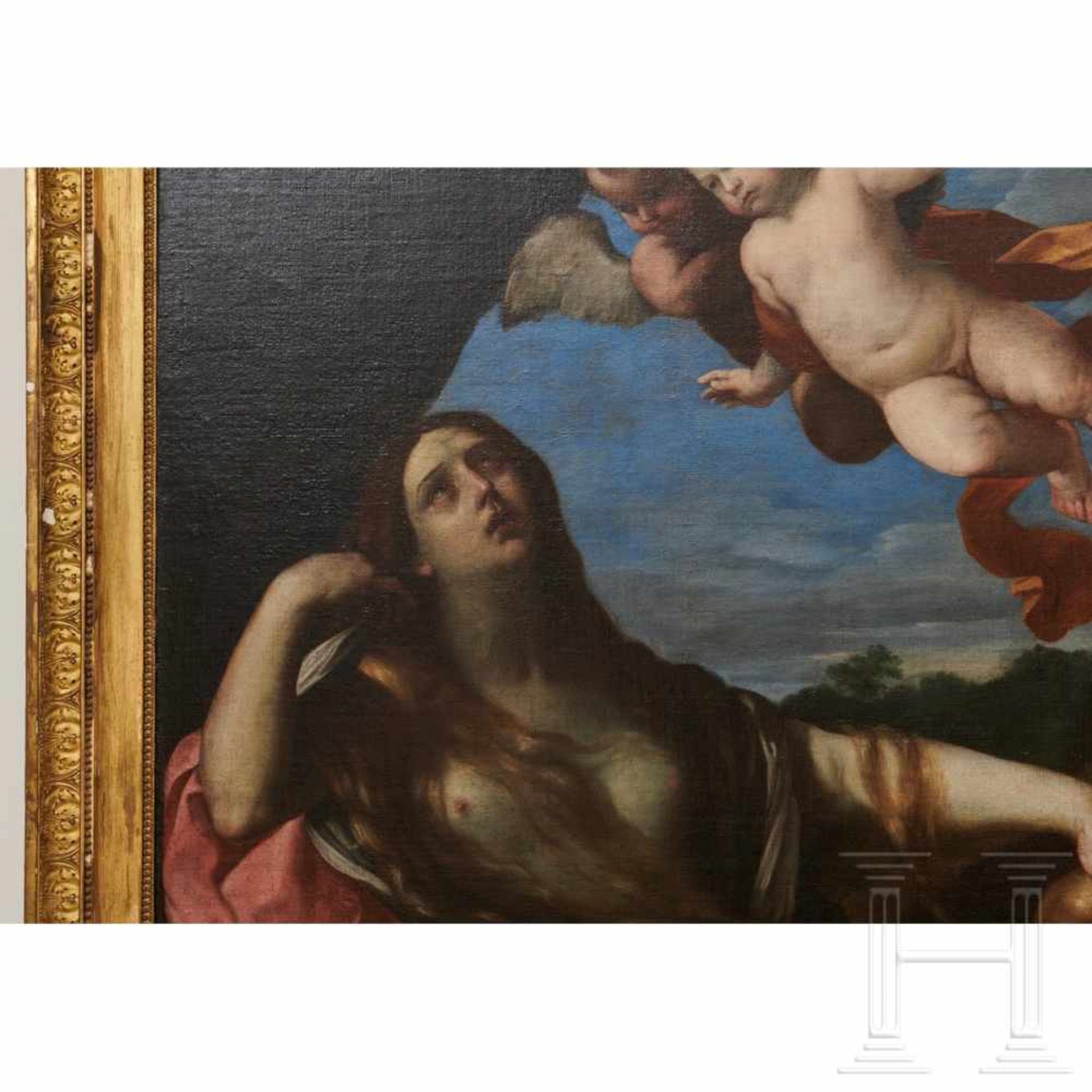 Die Heilige Magdalena, wohl Umkreis Guido Reni, 17. Jhdt. - Bild 3 aus 6