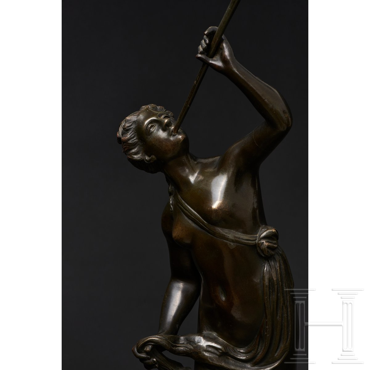 Fortuna in Bronze, nach Giambologna, Italien, 19. Jhdt. - Image 7 of 12