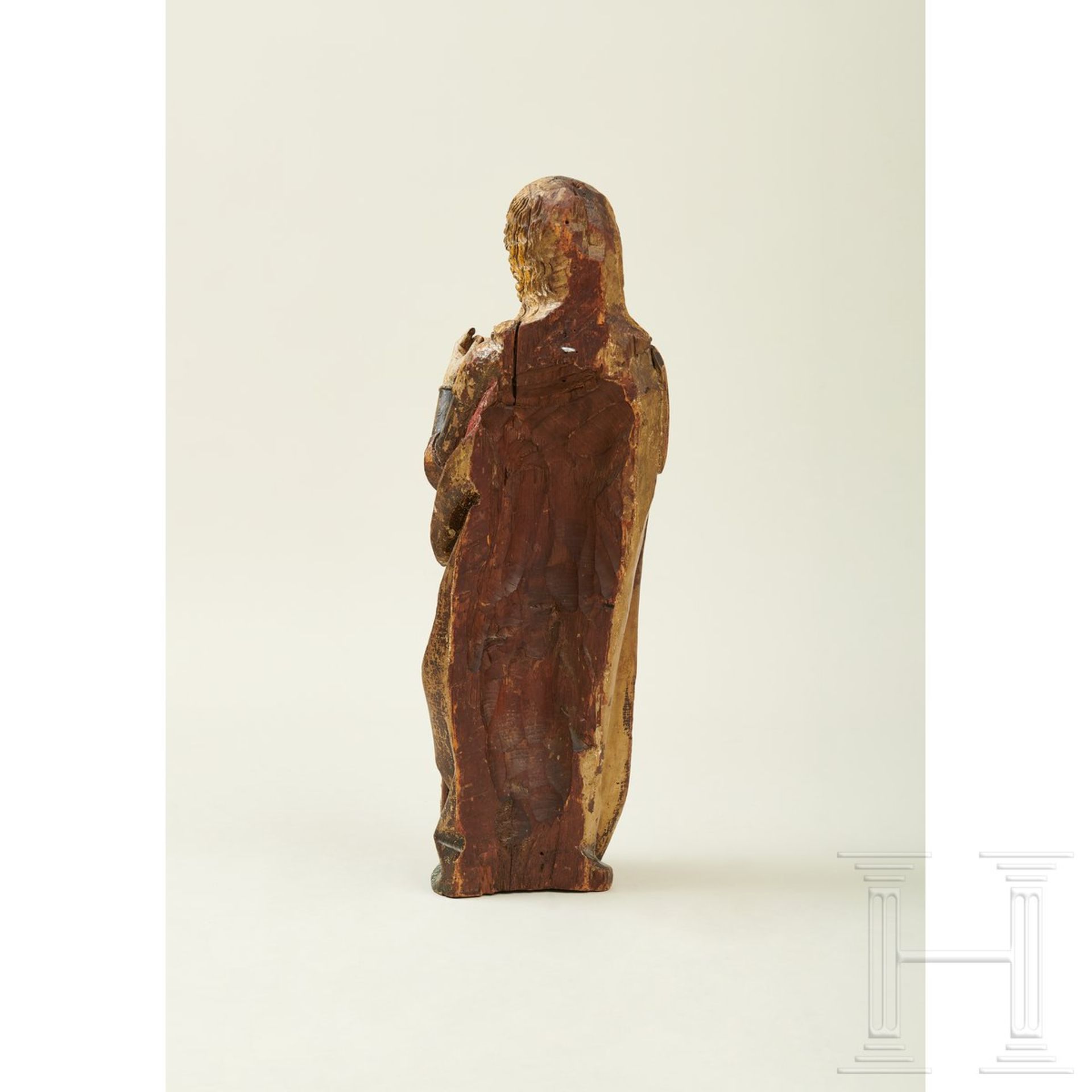 Skulptur des Heiligen Florians, süddeutsch, 2. Hälfte 15. Jhdt. - Bild 6 aus 12