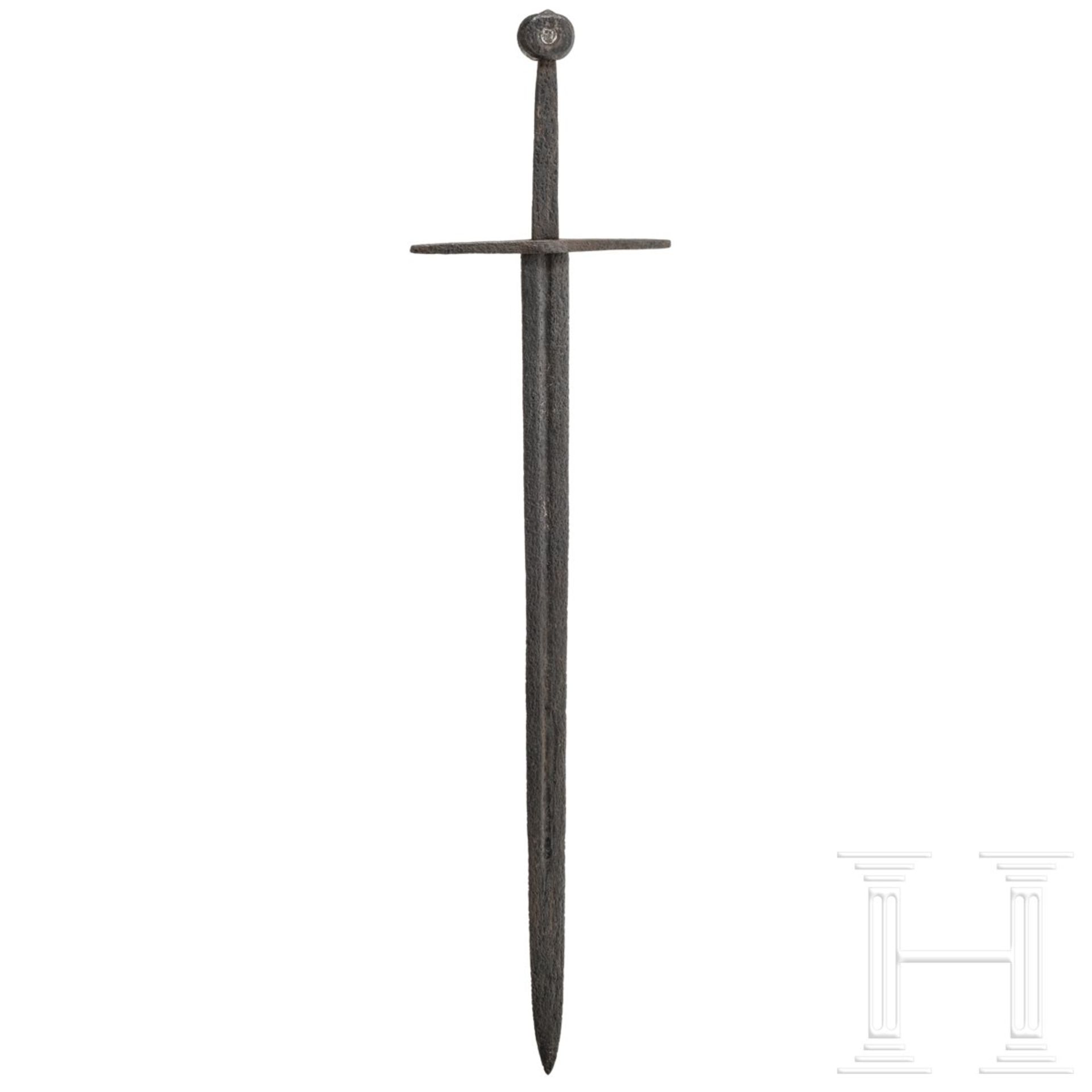 Ritterliches Schwert zu anderthalb Hand, Passau, ca. 1300 - 1350 - Bild 10 aus 10