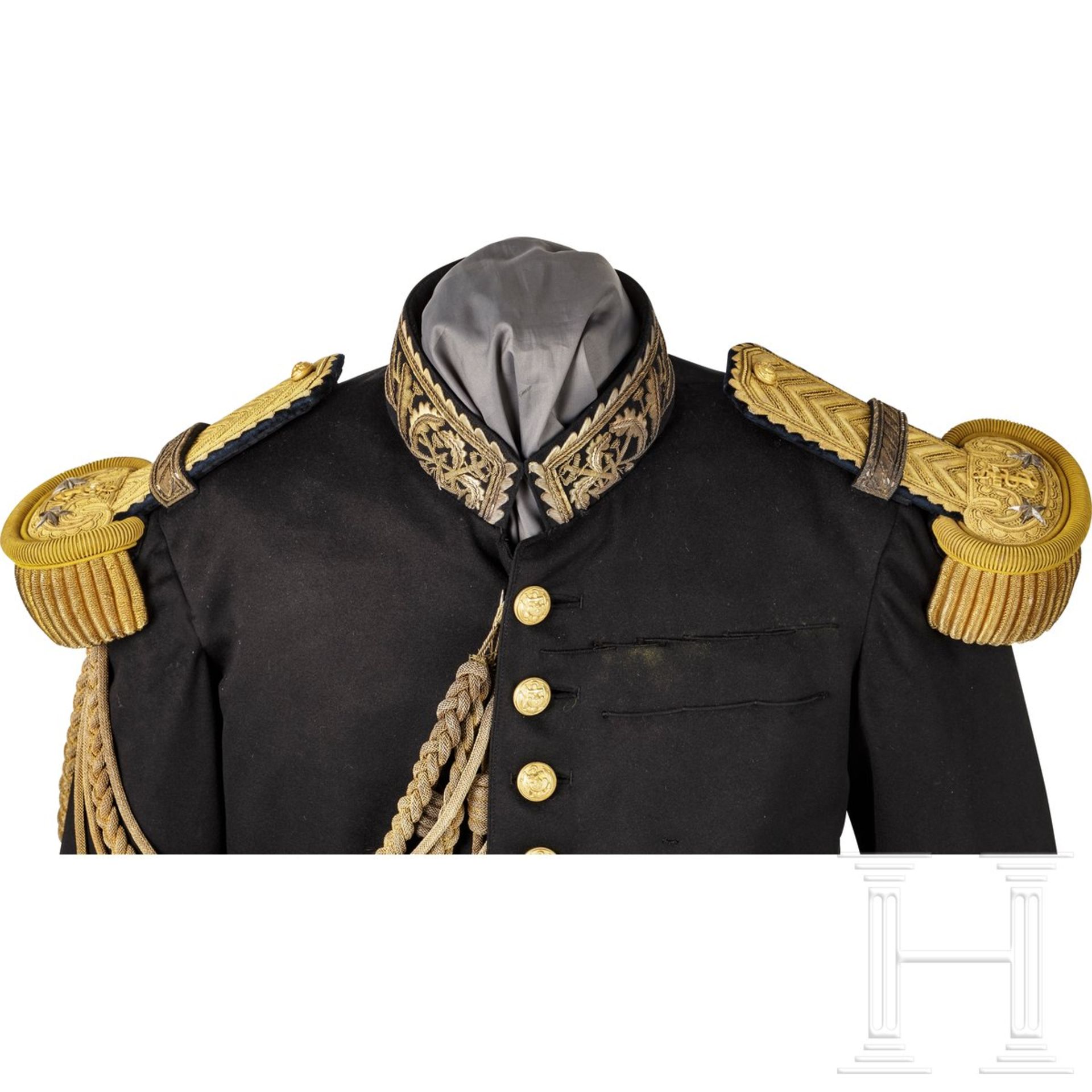 Uniform für einen Konteradmiral der französischen Marine, um 1900 - Bild 6 aus 7