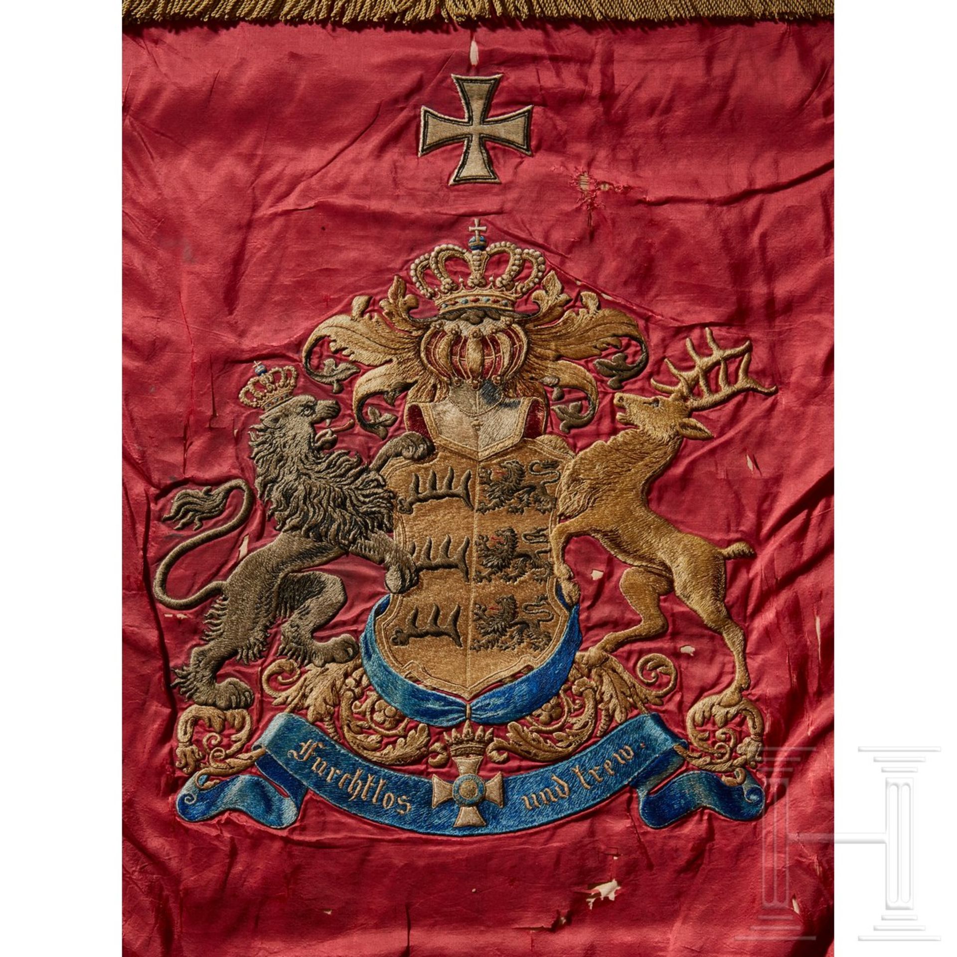 Standarte des Württembergischen Reserve-Dragoner-Regiments - Bild 2 aus 7