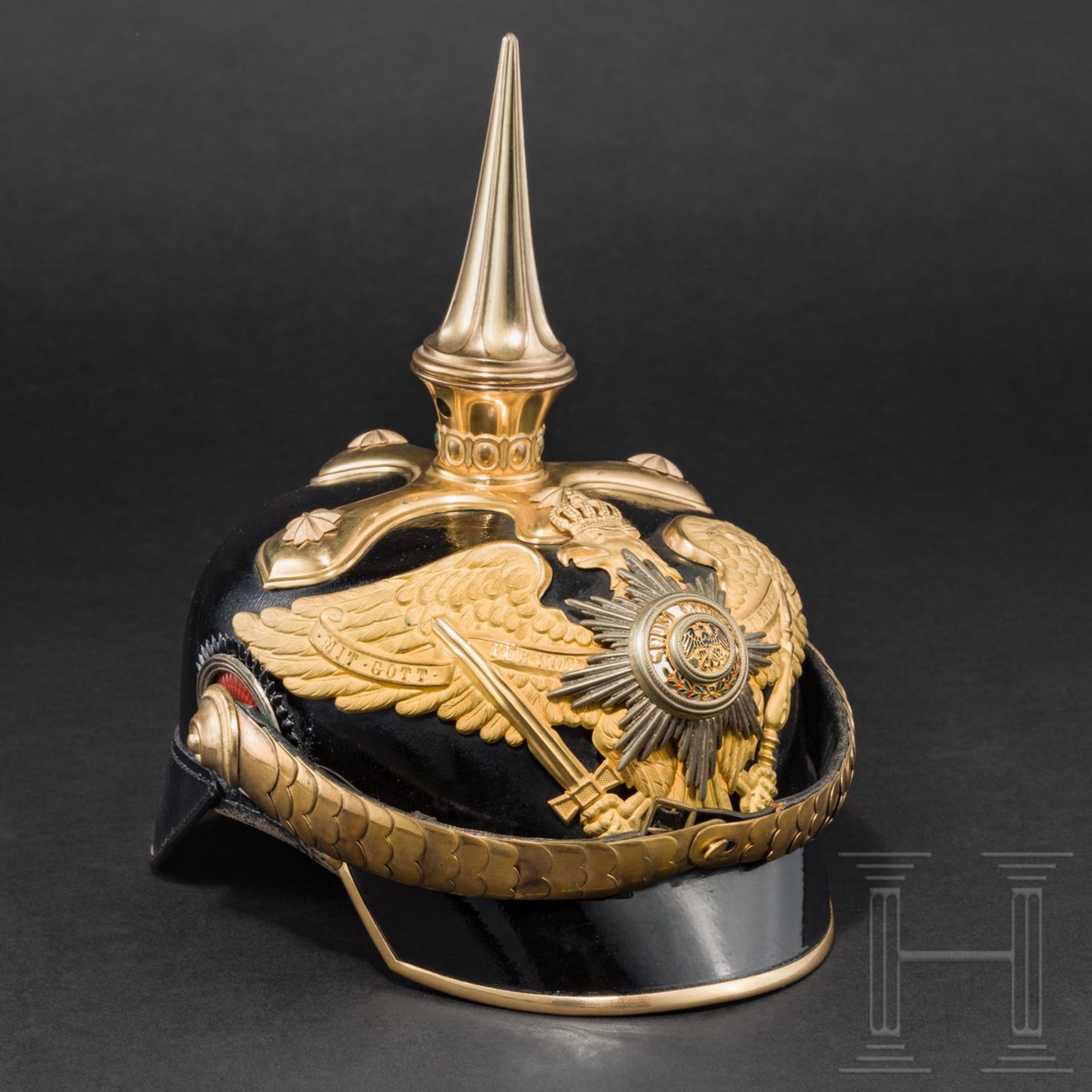 Helm für Offiziere im Garde-Dragoner-Regiment "Königin Viktoria von Großbritannien und Irland" Nr.