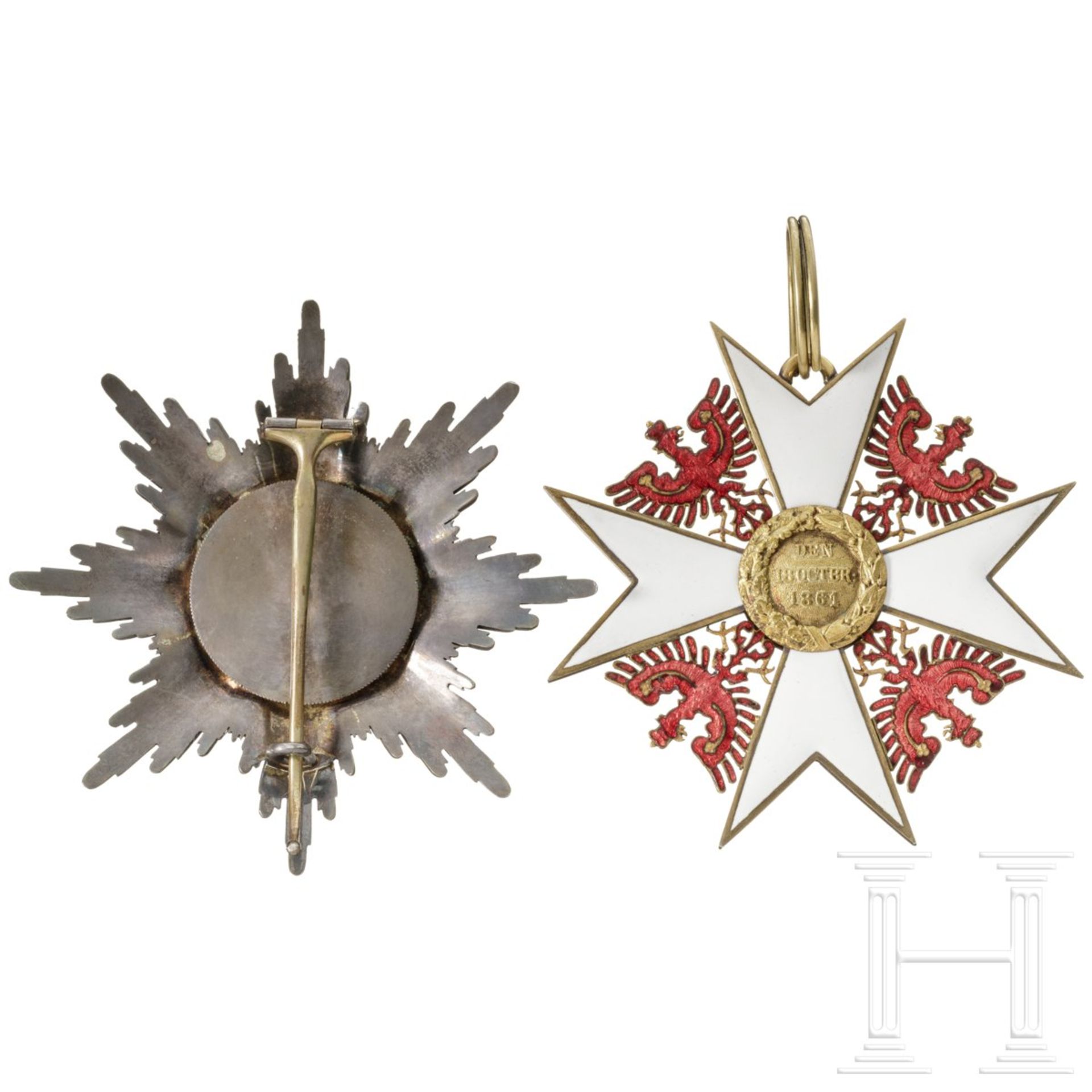 Roter Adler-Orden - Großkreuz und Bruststern zum Großkreuz - Bild 2 aus 3