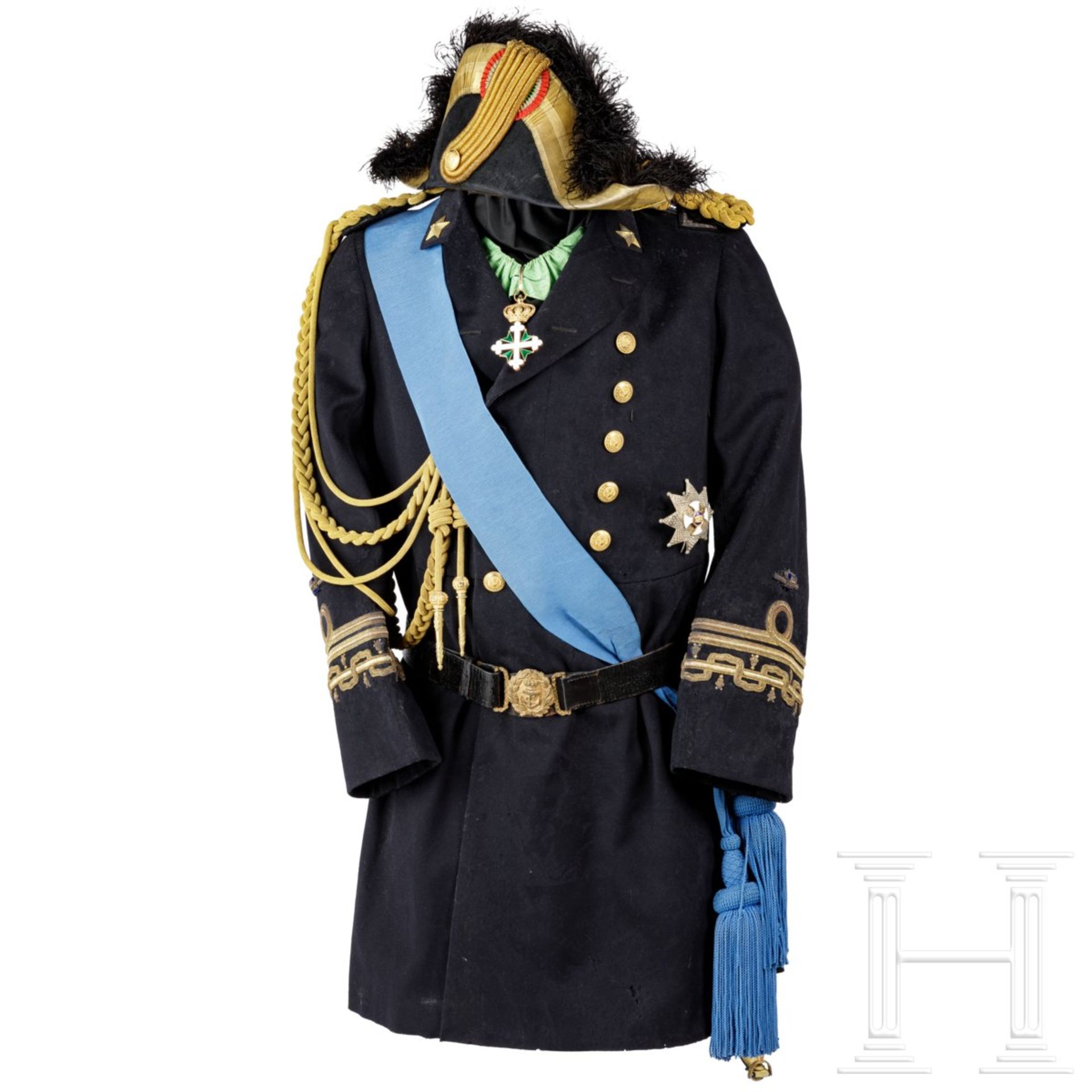 Paradeuniform von Amero d'Aste (1853 – 1931), Admiral der Königlich Italienischen Marine "Regia