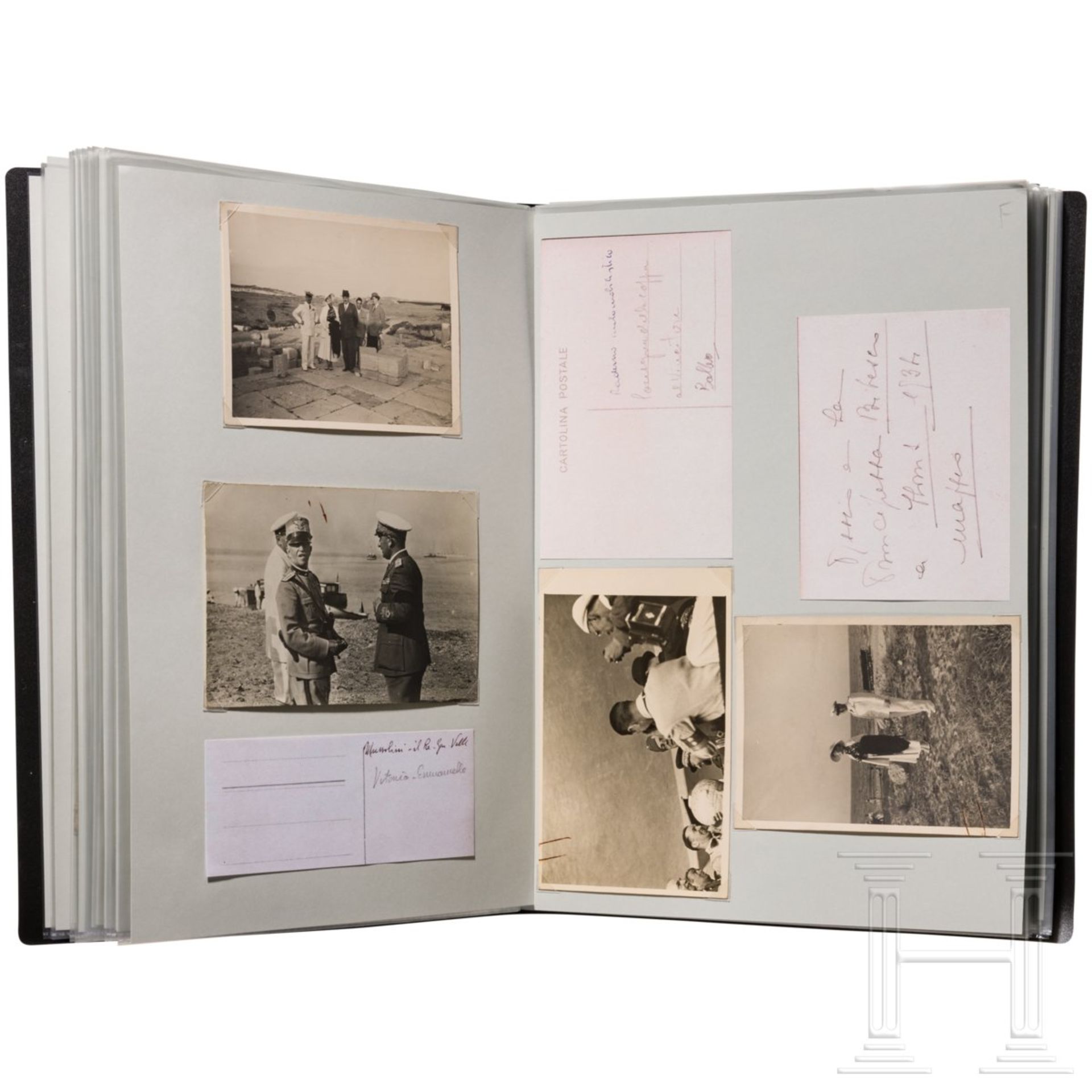 General Rino Corso Fougier (1894 - 1963) - drei Alben mit Fotos und Dokumenten - Bild 7 aus 7