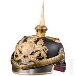 Helm M 1886 für Offiziere der Infanterie, um 1900