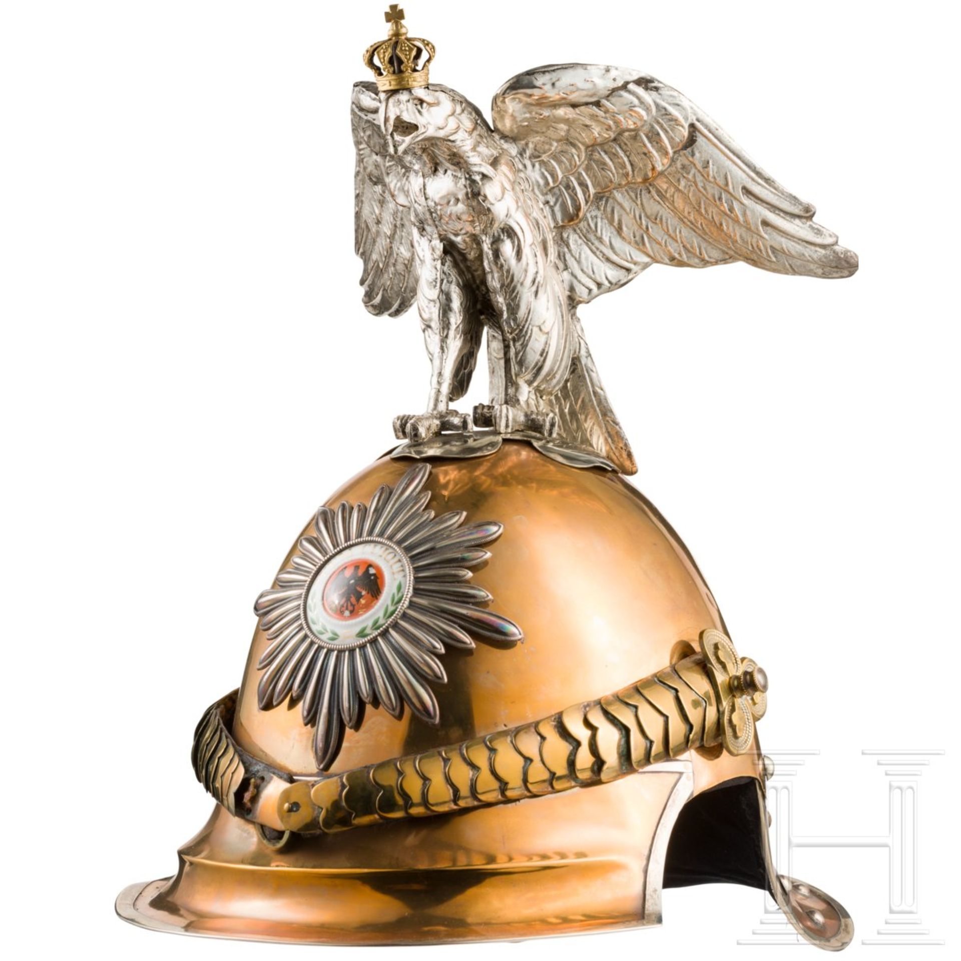 Helm M 1843 für Offiziere der Regimenter Garde du Corps und Gardekürassiere - Bild 2 aus 9