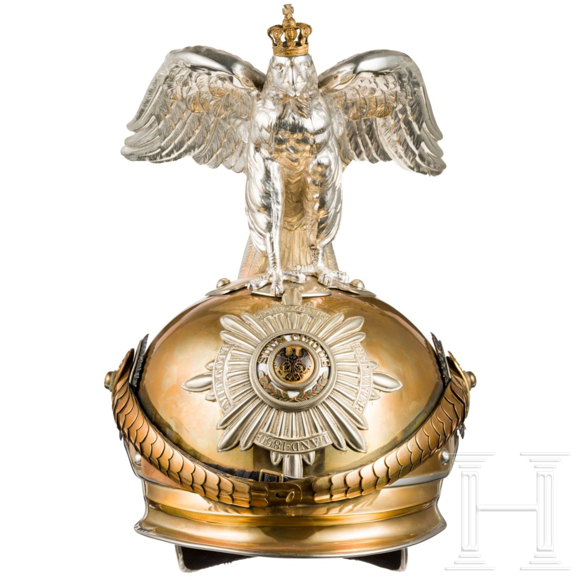 Helm M 1889 für Offiziere der Regimenter Garde du Corps und Gardekürassiere - Bild 3 aus 9