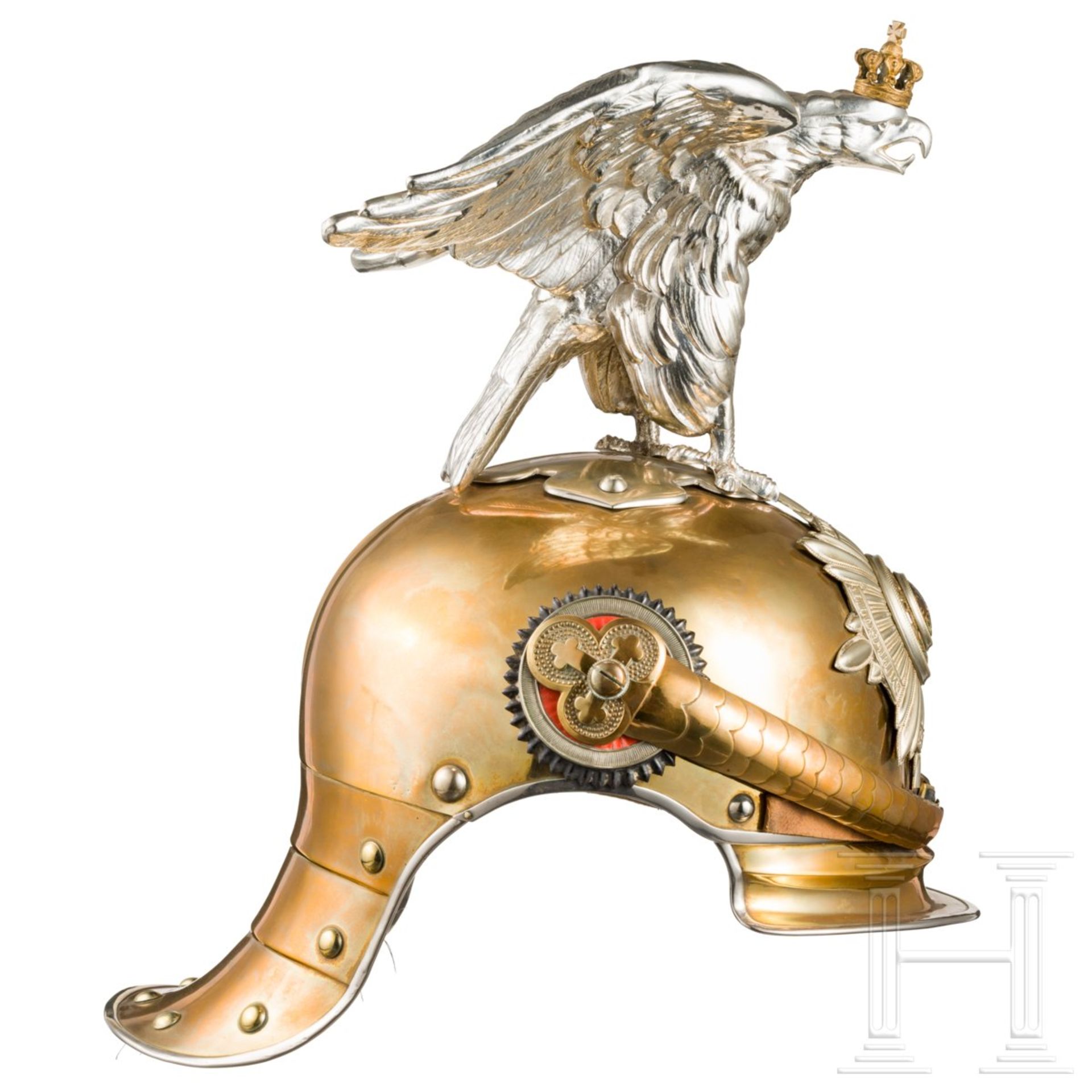 Helm M 1889 für Offiziere der Regimenter Garde du Corps und Gardekürassiere - Bild 4 aus 9