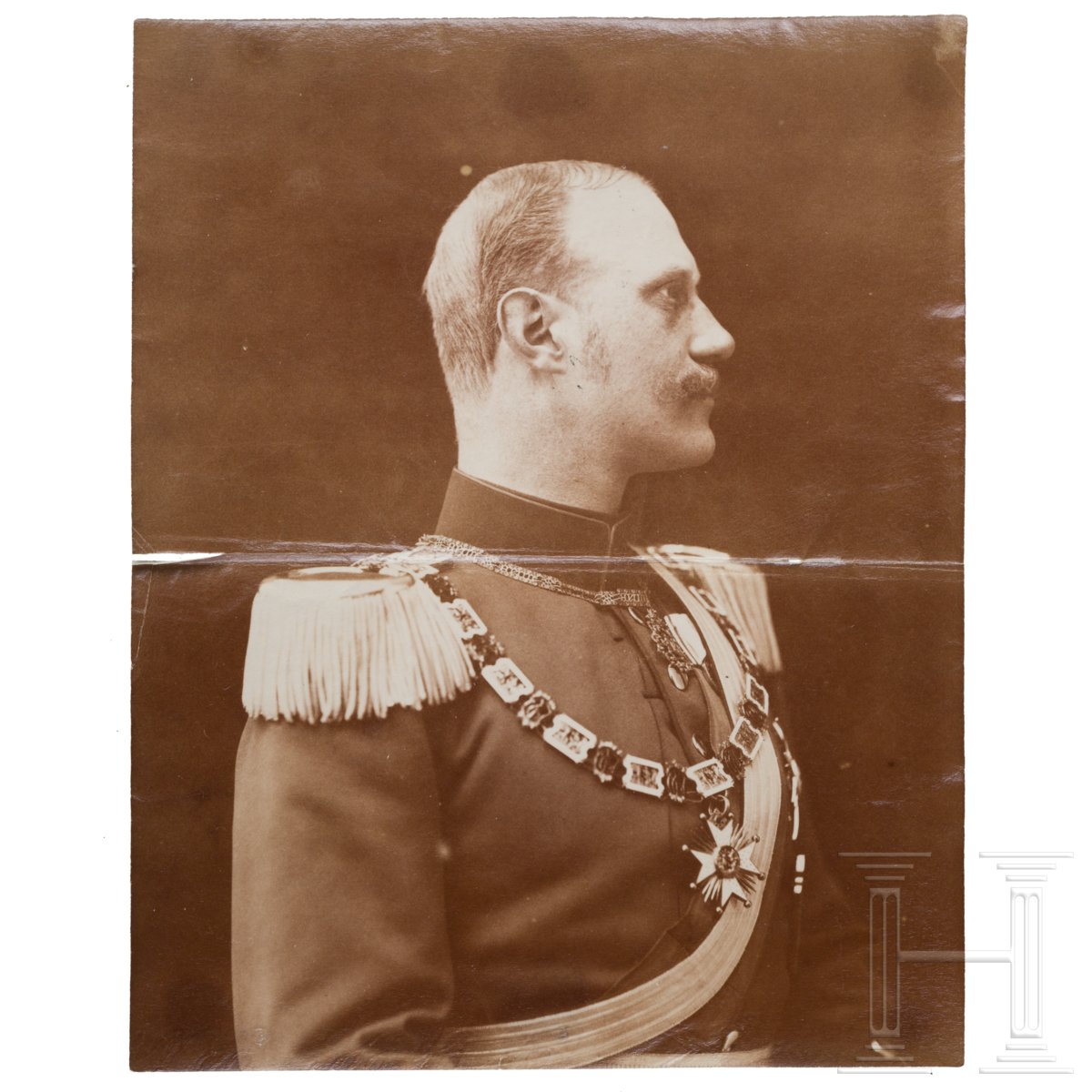 Prinz Alfons von Bayern (1862 - 1933) - persönliches Petschaft sowie gesiegeltes Briefkuvert - Image 10 of 10