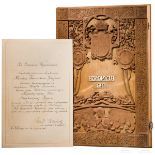 Kaiser Karl I. – Erinnerungskassette an Kolomea, datiert 1912/13