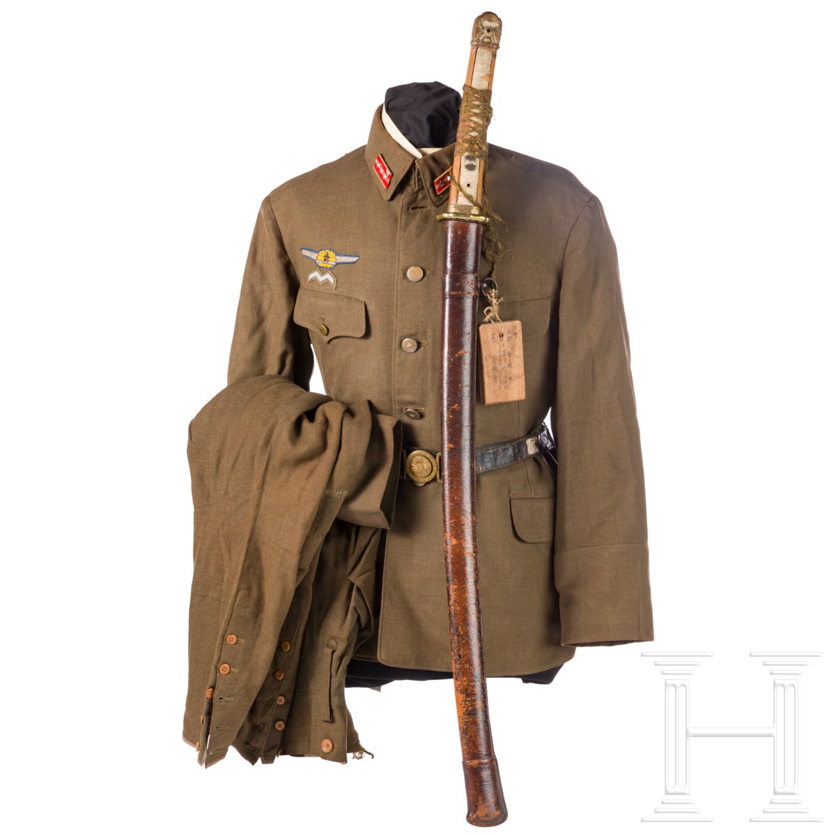 Uniform- und Ausrüstungsensemble eines Armee-Offiziers im 2. Weltkrieg - Image 2 of 20