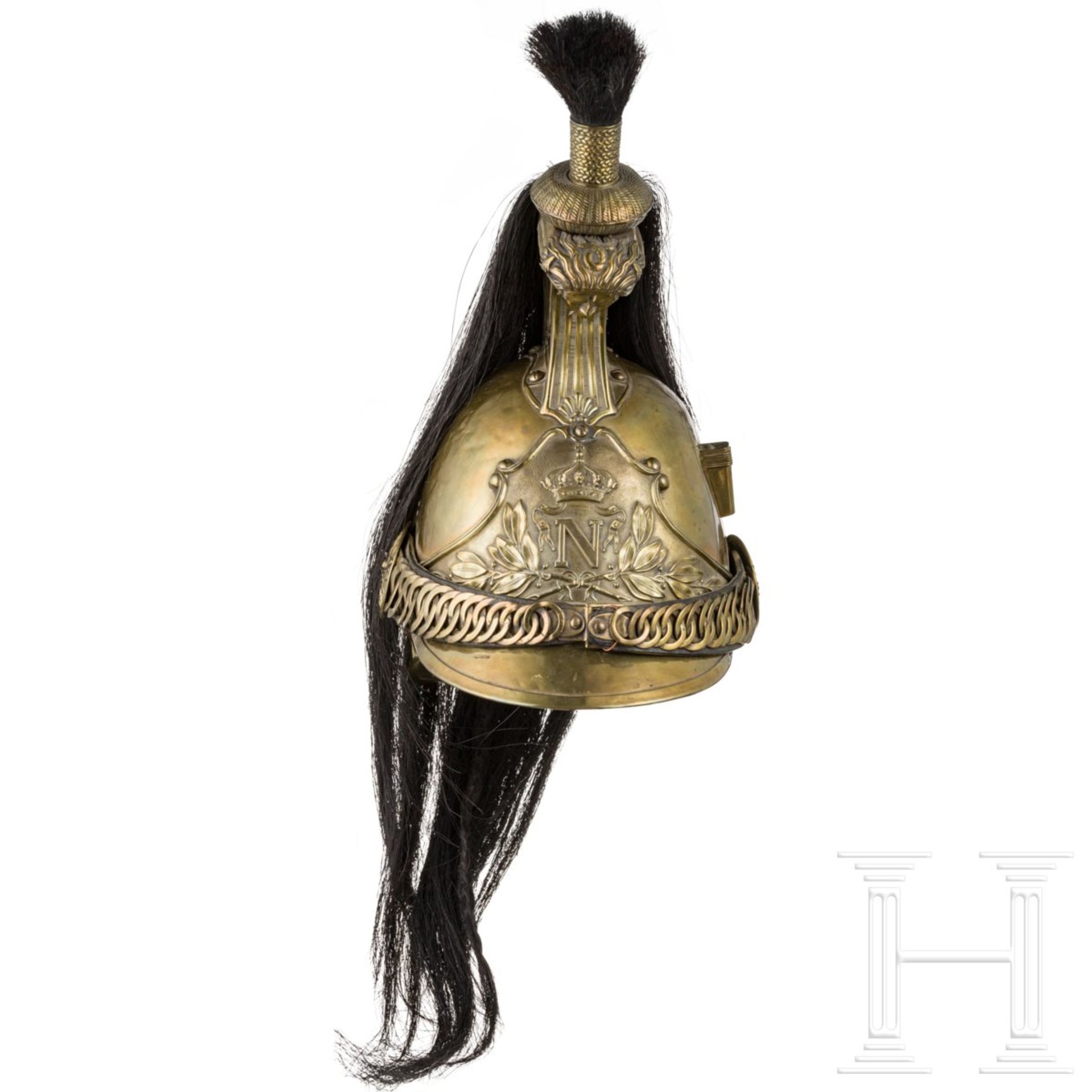 Helm M 1856 für Mannschaften der Dragoner der Garde Impériale - Bild 3 aus 5