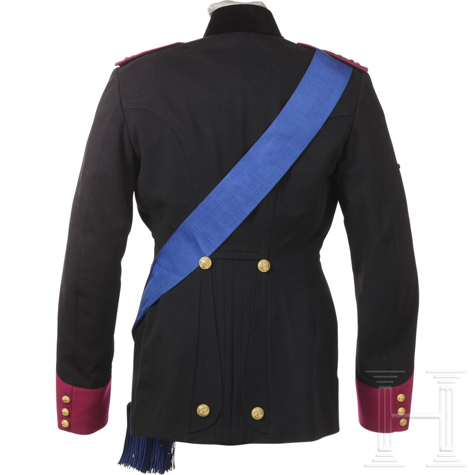 Schwarze Uniform M 34 eines Hauptmanns im Bersaglieri-Regiment Nr. 2 - Bild 4 aus 4