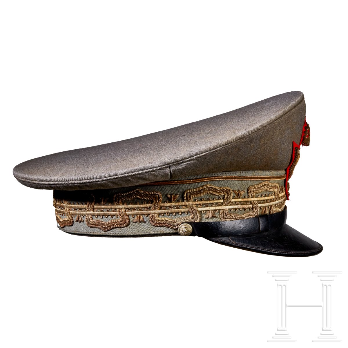 An Officer's General Rank Visor Cap with Storage Box - Image 3 of 7