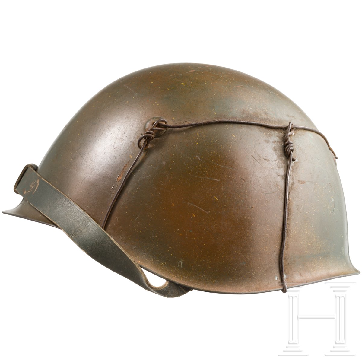 Stahlhelm der Divisione Italia in Tarnfarben, um 1943 - Image 2 of 4