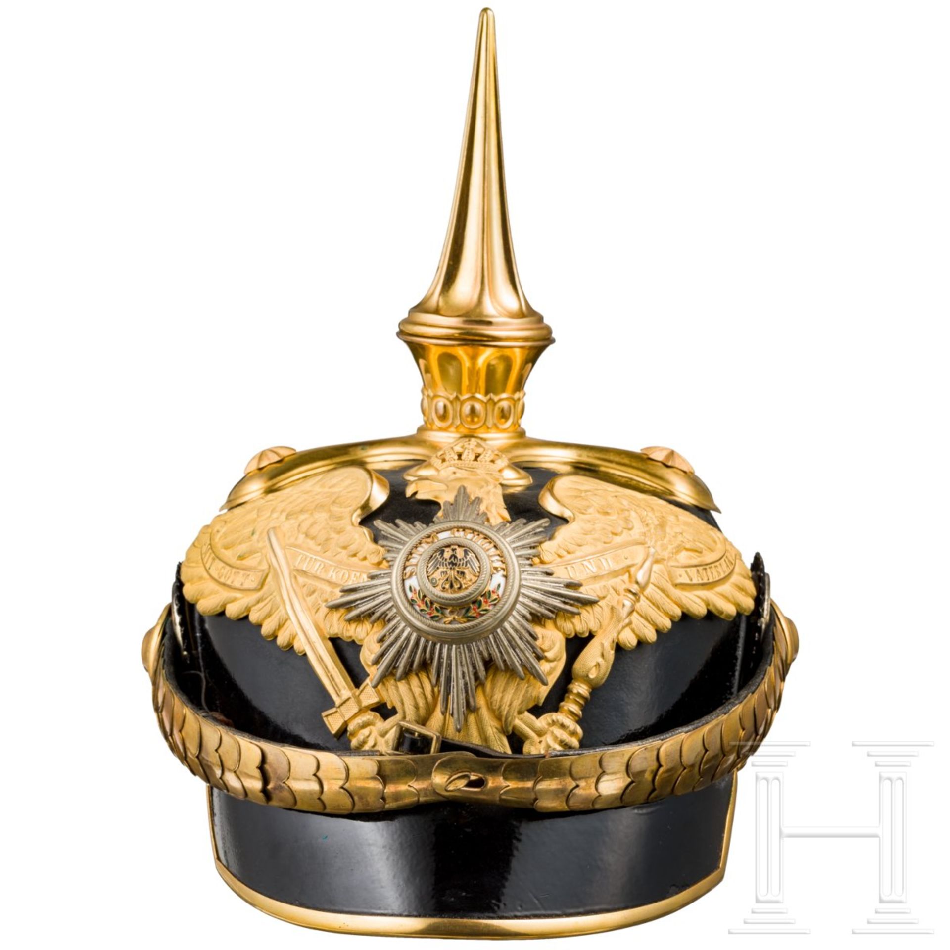 Helm für Offiziere im Garde-Dragoner-Regiment "Königin Viktoria von Großbritannien und Irland" Nr. - Bild 3 aus 7