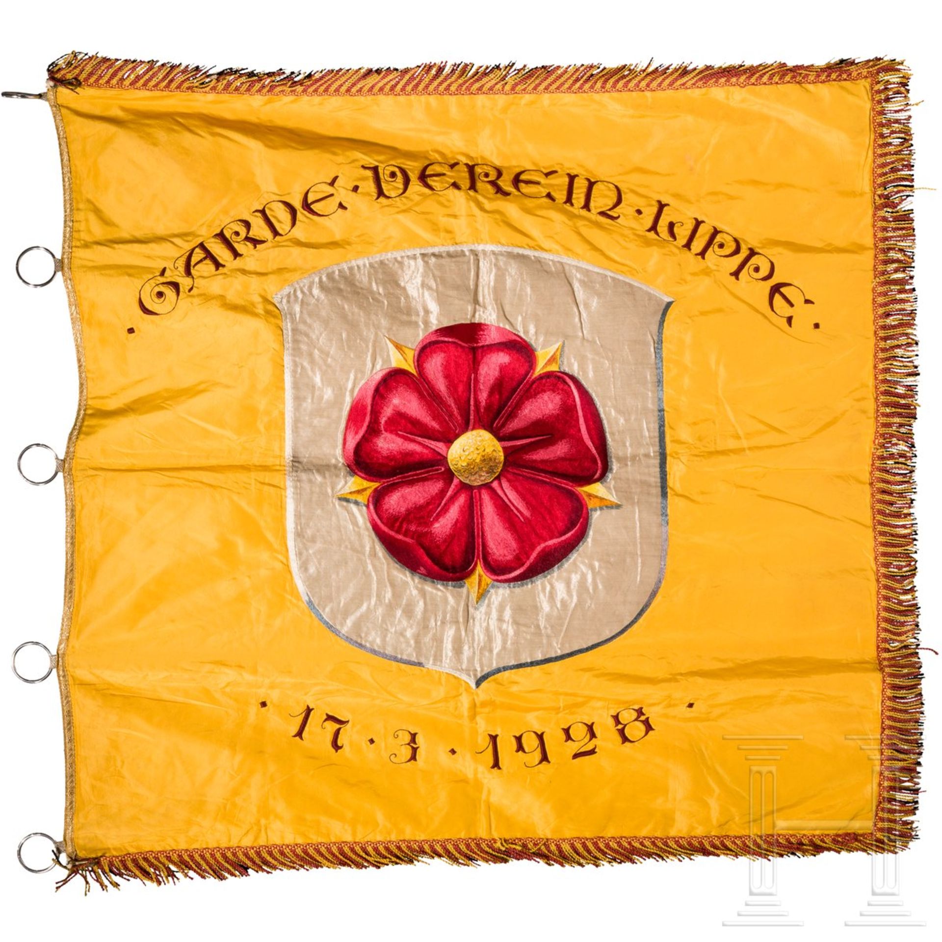 Fahne des Garde-Vereins Lippe - Bild 2 aus 2