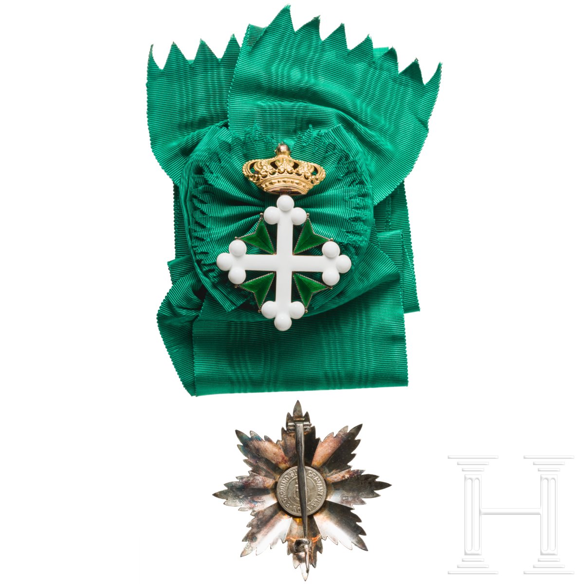 Großkreuzsatz des Königlich Italienischen Ordens der Hl. Mauritius und Lazarus - Bild 3 aus 4