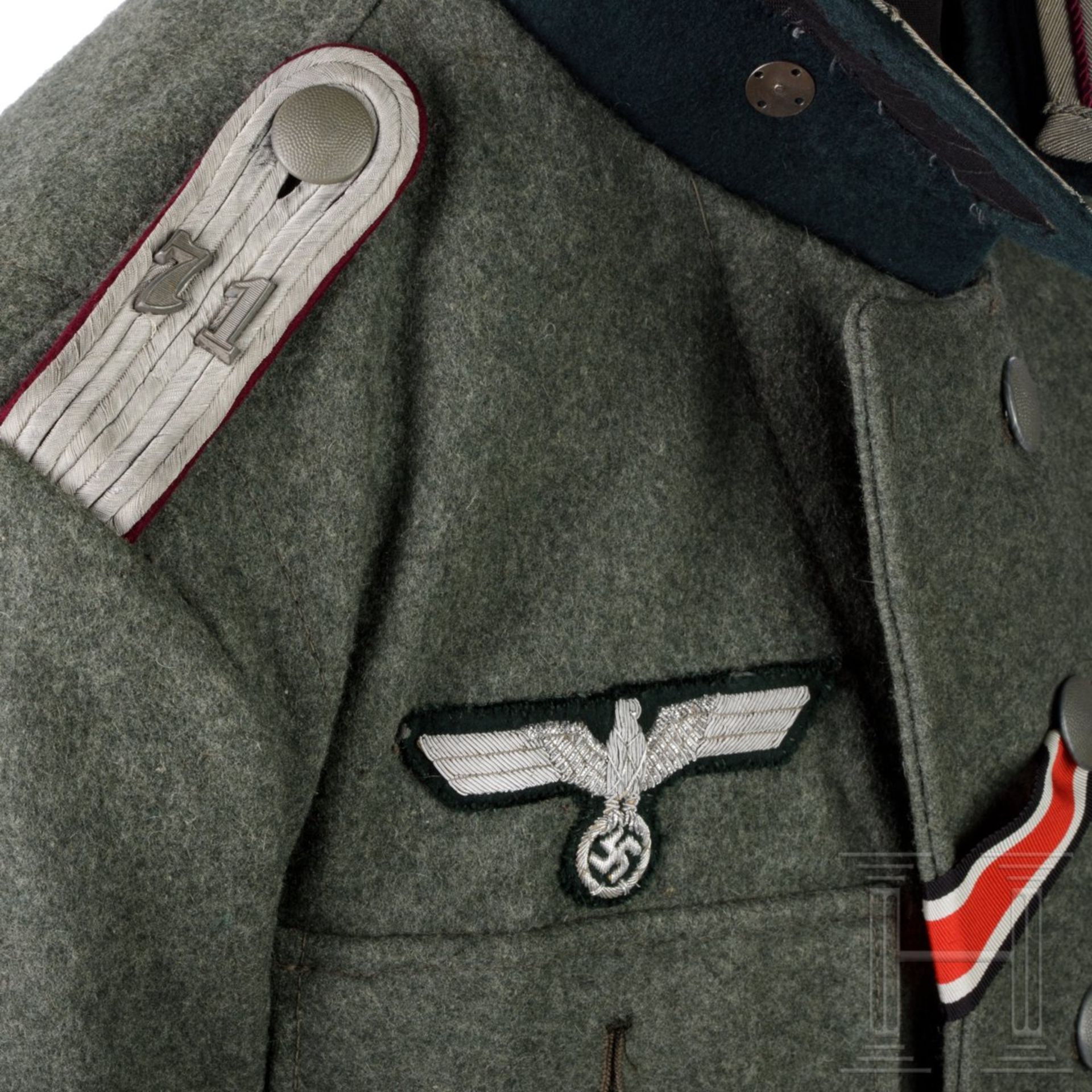 Uniformensemble für einen Leutnant im Nebelwerfer-Regiment 71 (Tropen) - Bild 4 aus 14