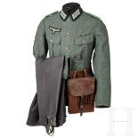 Uniformensemble für Oberleutnants der Gebirgstruppe