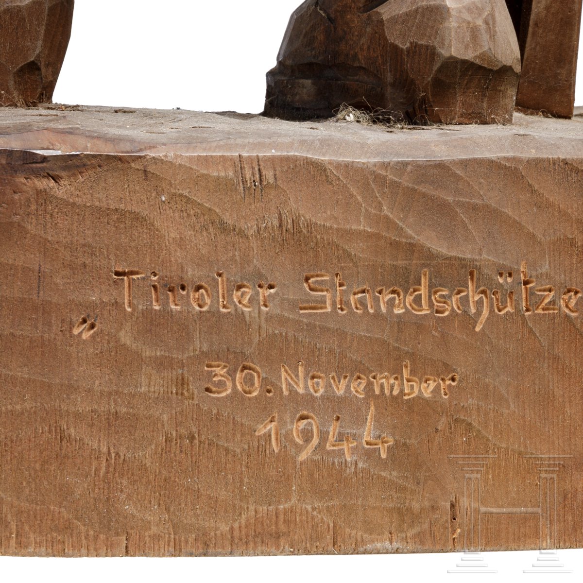 Holzfigur "Tiroler Standschütze" von Otto Moroder - Bild 4 aus 5