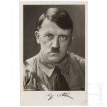 Signierte Hoffmann-Postkarte "Reichskanzler Adolf Hitler"