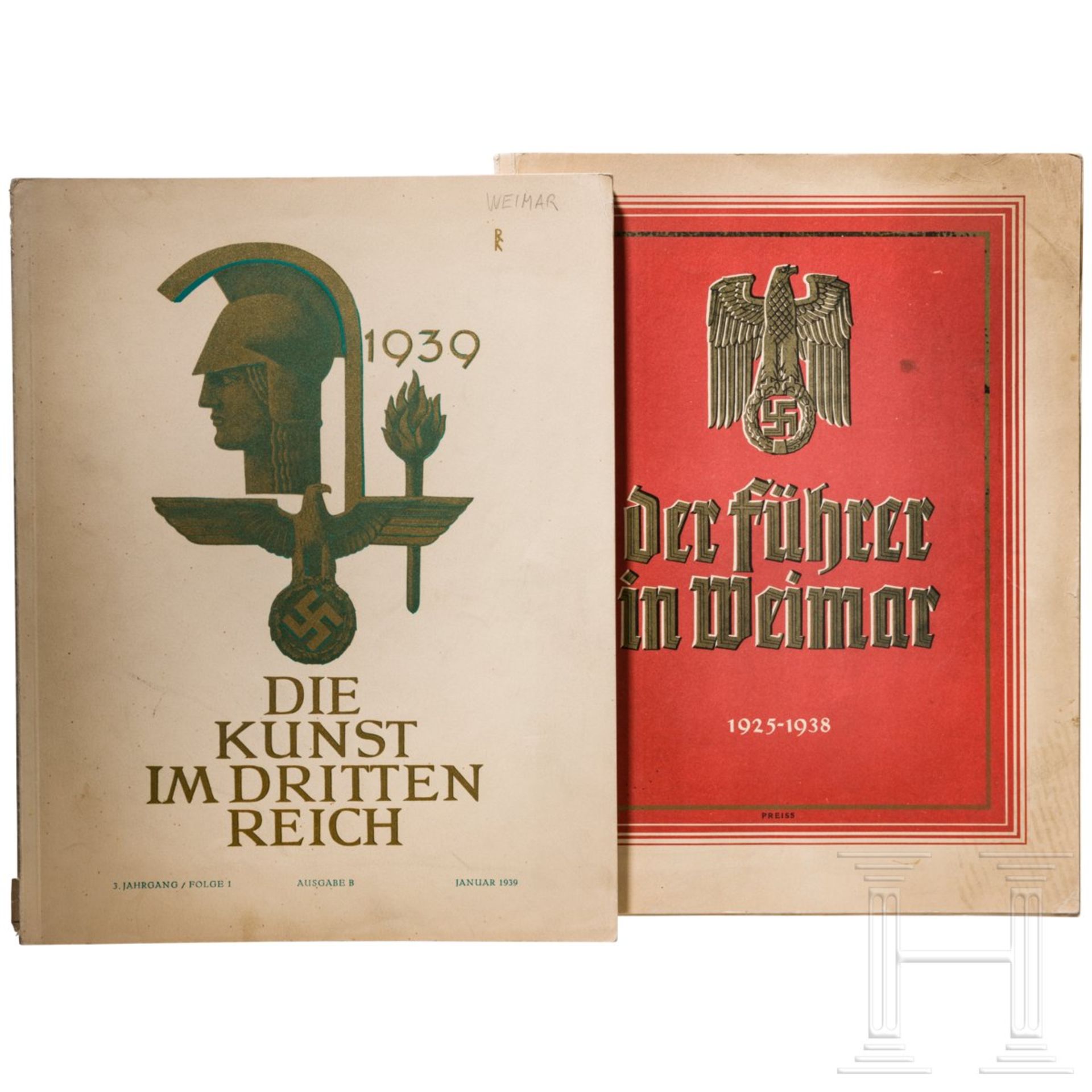 Fotobücher "Der Führer in Weimar" und "Die Kunst im Dritten Reich" - Bild 2 aus 2