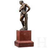 Bronzeskulptur einer badenden Venus, Frankreich, 18. Jhdt.Nach einem Modell von Barthelemy Prieur (