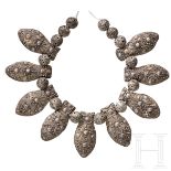 Frühslawische silberne Halskette, vergleichbar einer Halskette aus dem Kreml-Schatzfund, Russland,