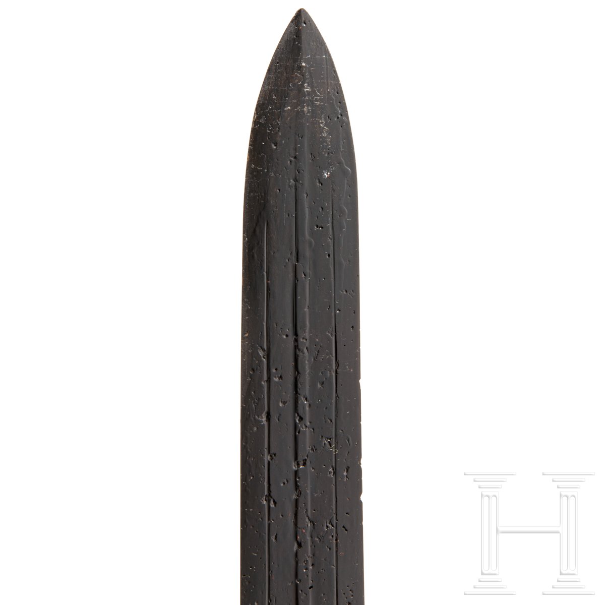 Eiserne Schwertklinge einer Spatha vom Typ Lauriacum-Hromovka, römisch, spätes 2. - 1. Hälfte 3. - Image 3 of 5