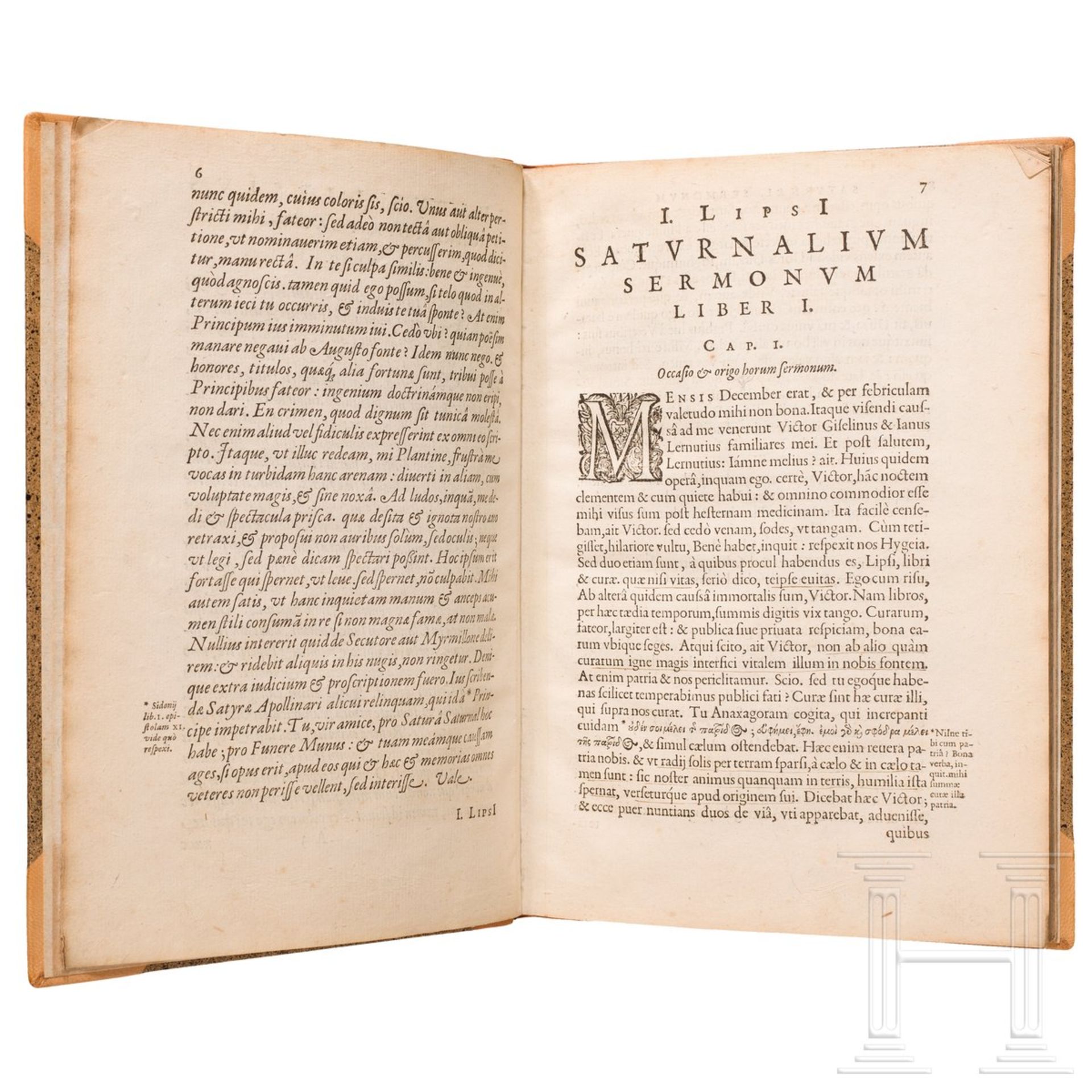 Iustus Lipsius, "Saturnalium Sermonum Libri Duo, Qui de Gladiatoribus", Antwerpen, 1604136 - Bild 2 aus 4