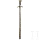 Mamelukisches Schwert, Sammleranfertigung im Stil des frühen 15. Jhdts.Zweischneidige gekehlte